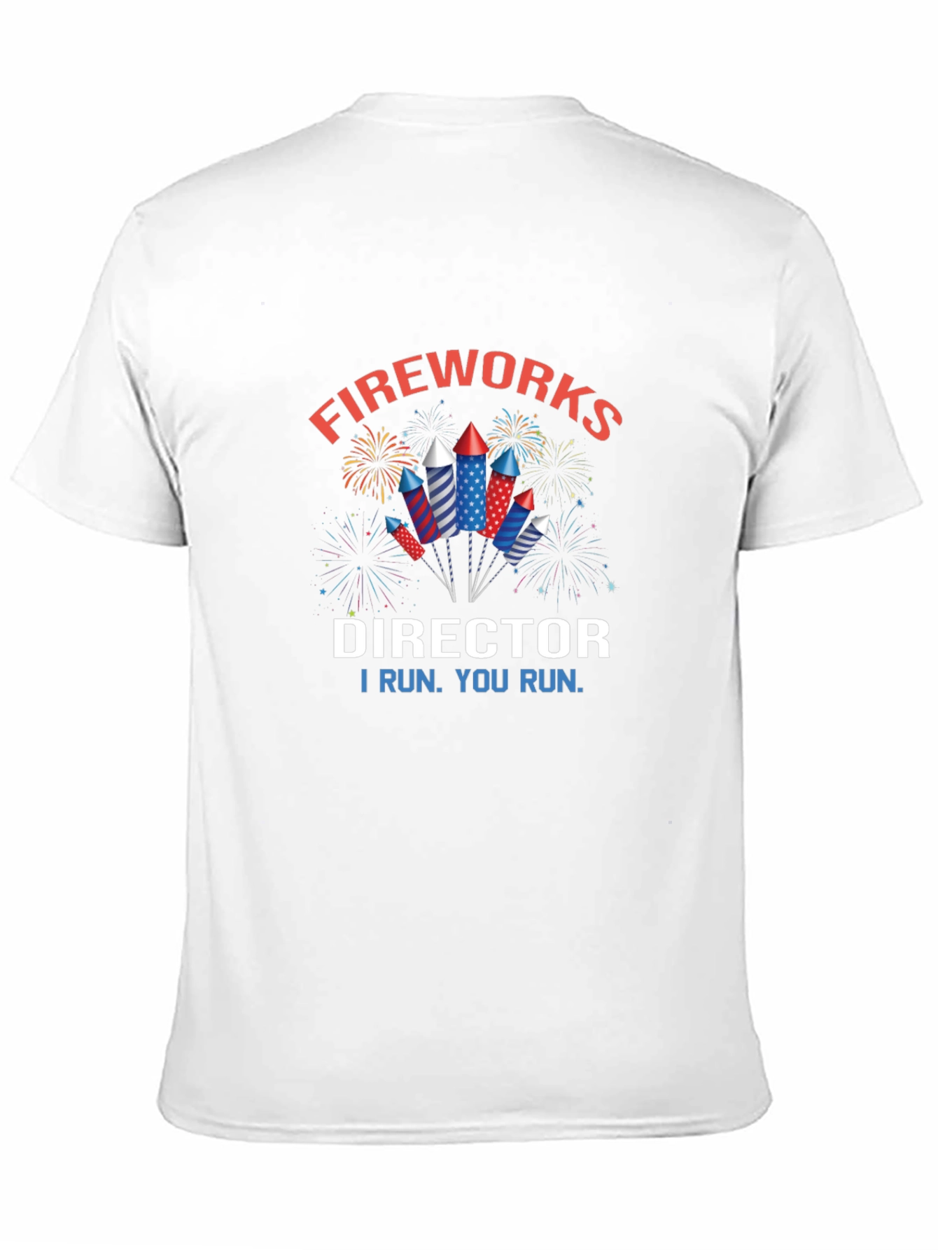 Fireworks Director Graphic T-Shirt