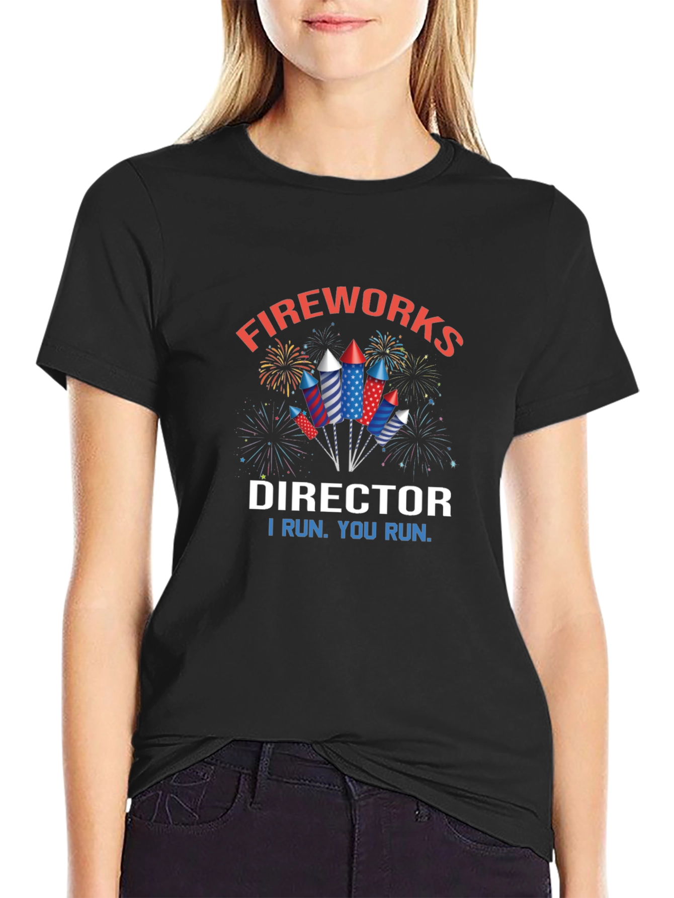 Fireworks Director Graphic T-Shirt
