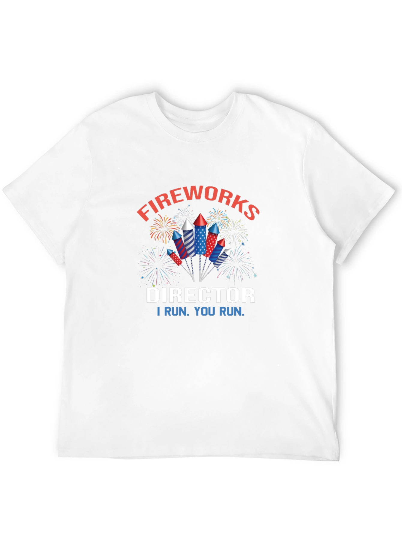 Fireworks Director Graphic T-Shirt