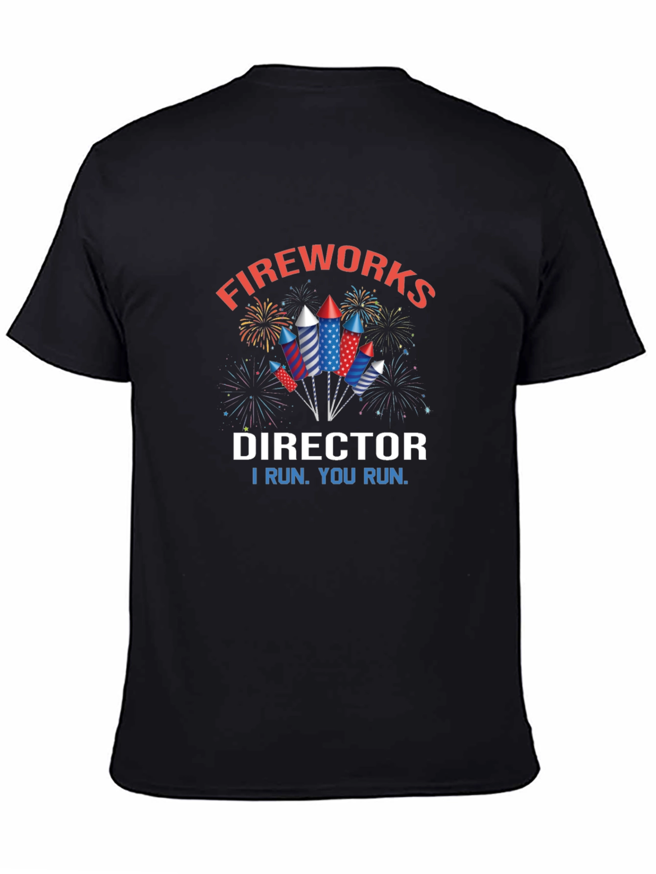 Fireworks Director Graphic T-Shirt