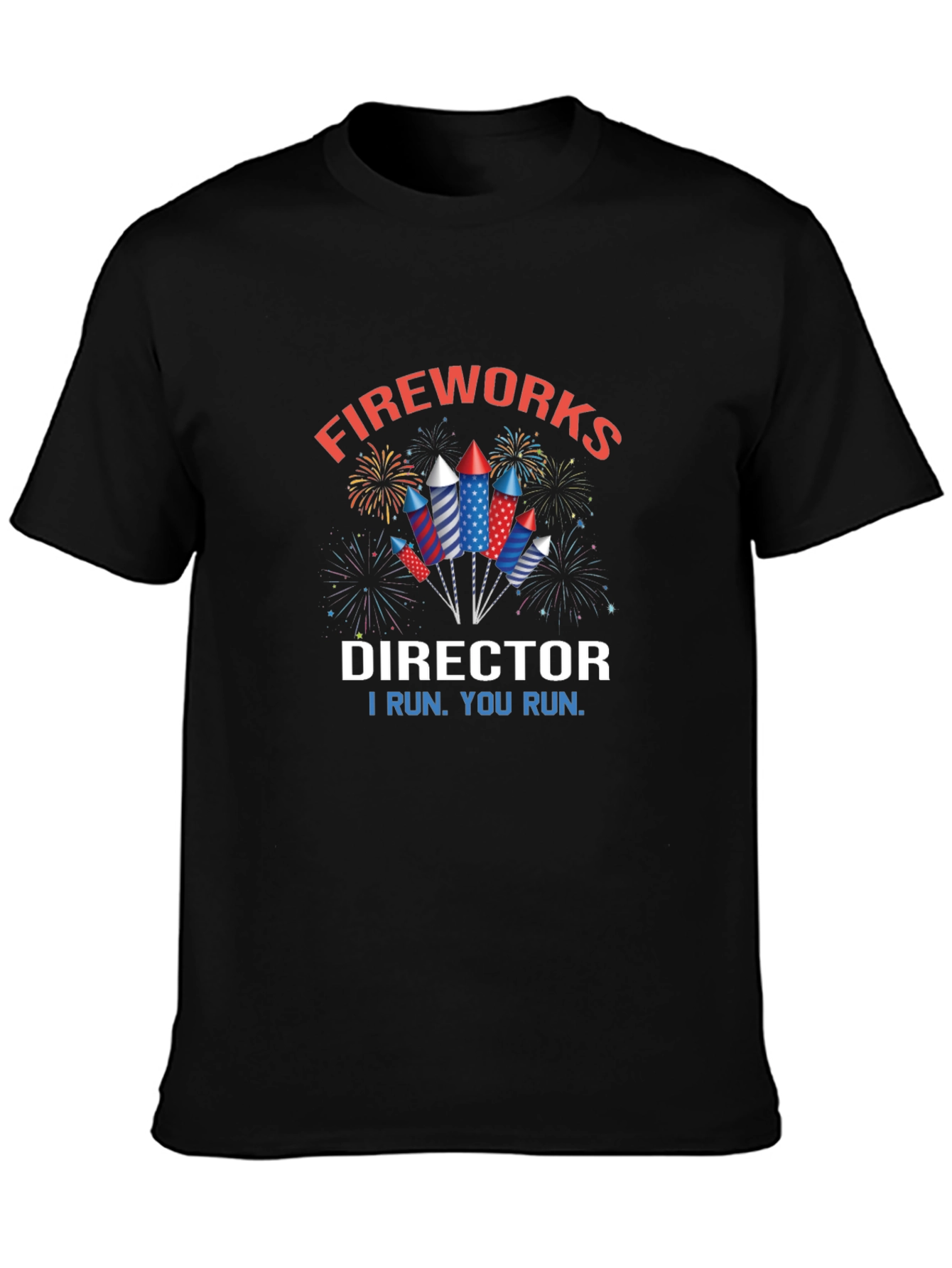Fireworks Director Graphic T-Shirt