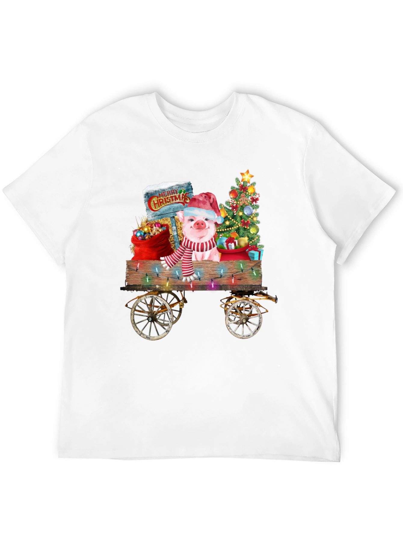Festive Piglet Christmas T-Shirt