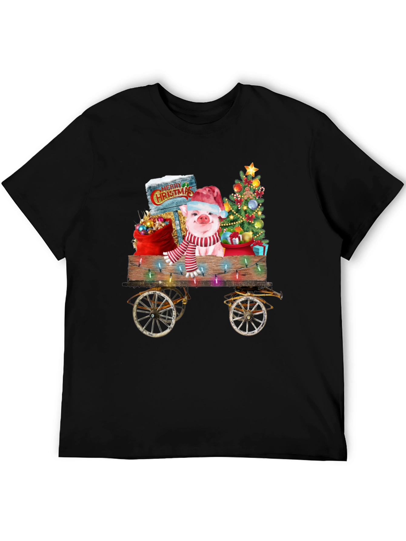 Festive Piglet Christmas T-Shirt