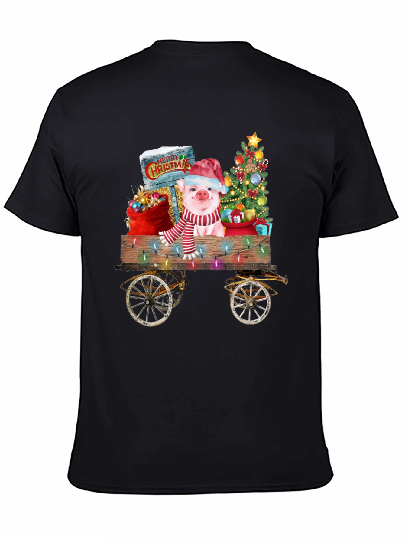 Festive Piglet Christmas T-Shirt