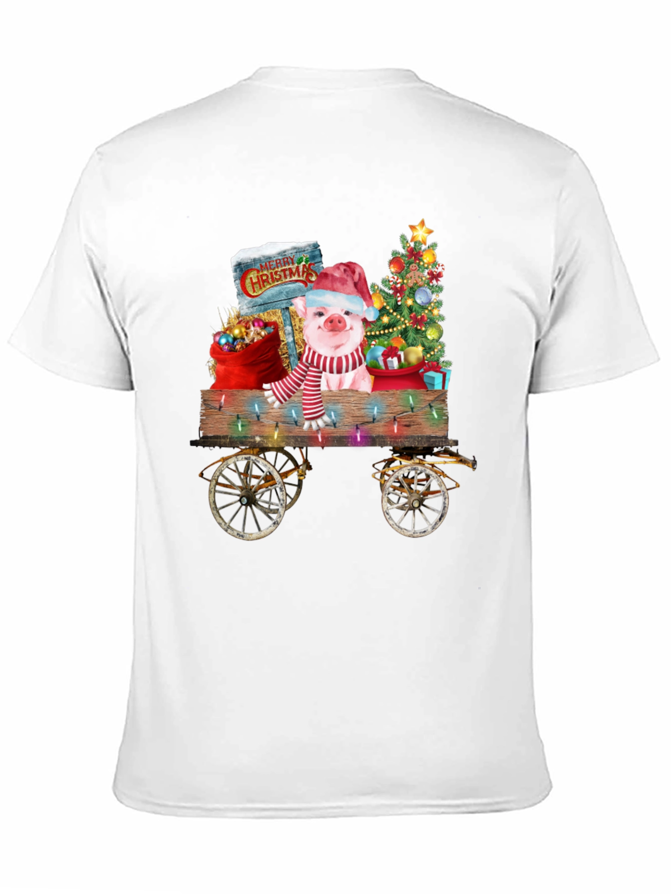 Festive Piglet Christmas T-Shirt