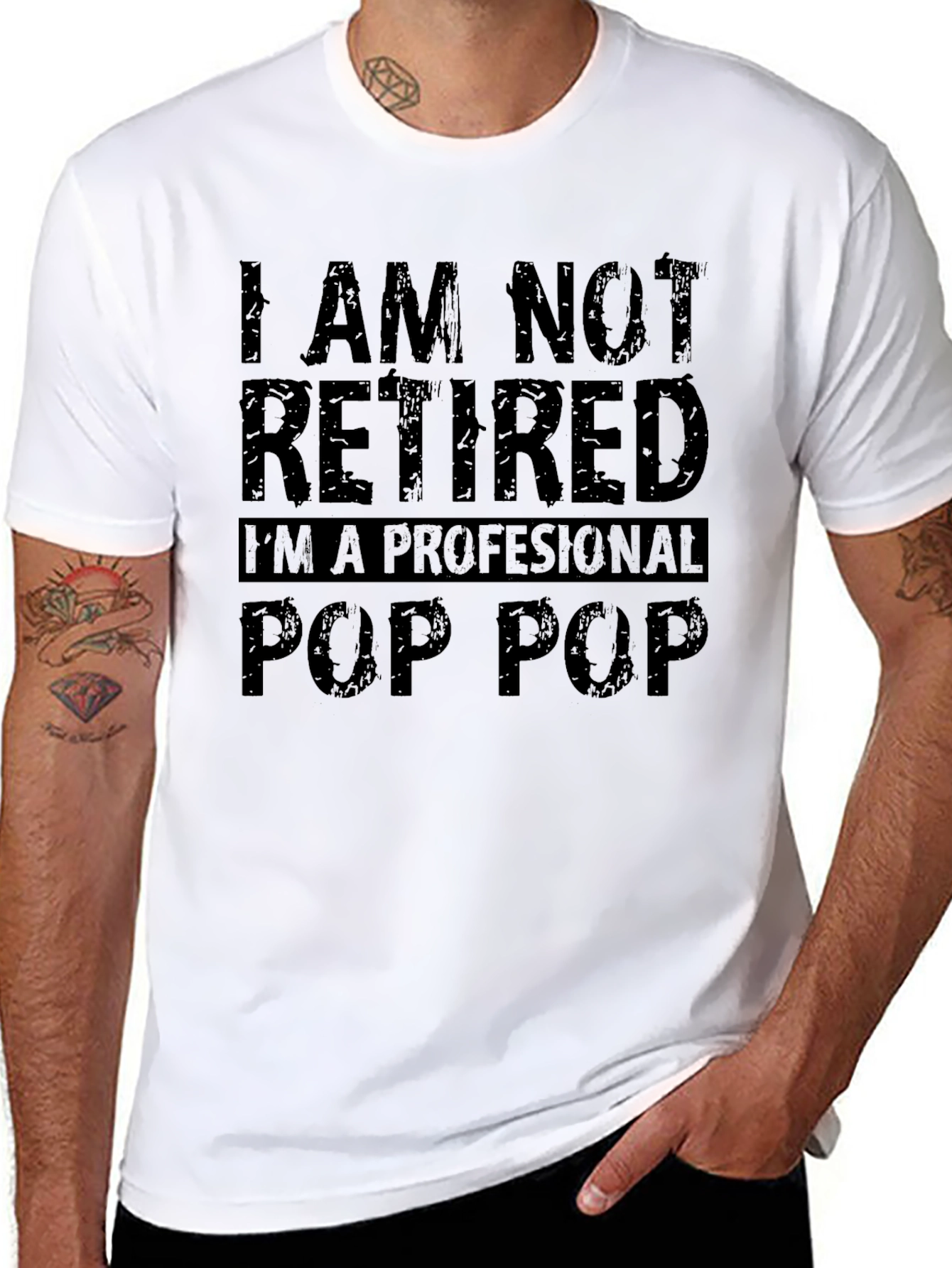 Professional Pop Pop Funny T-Shirt