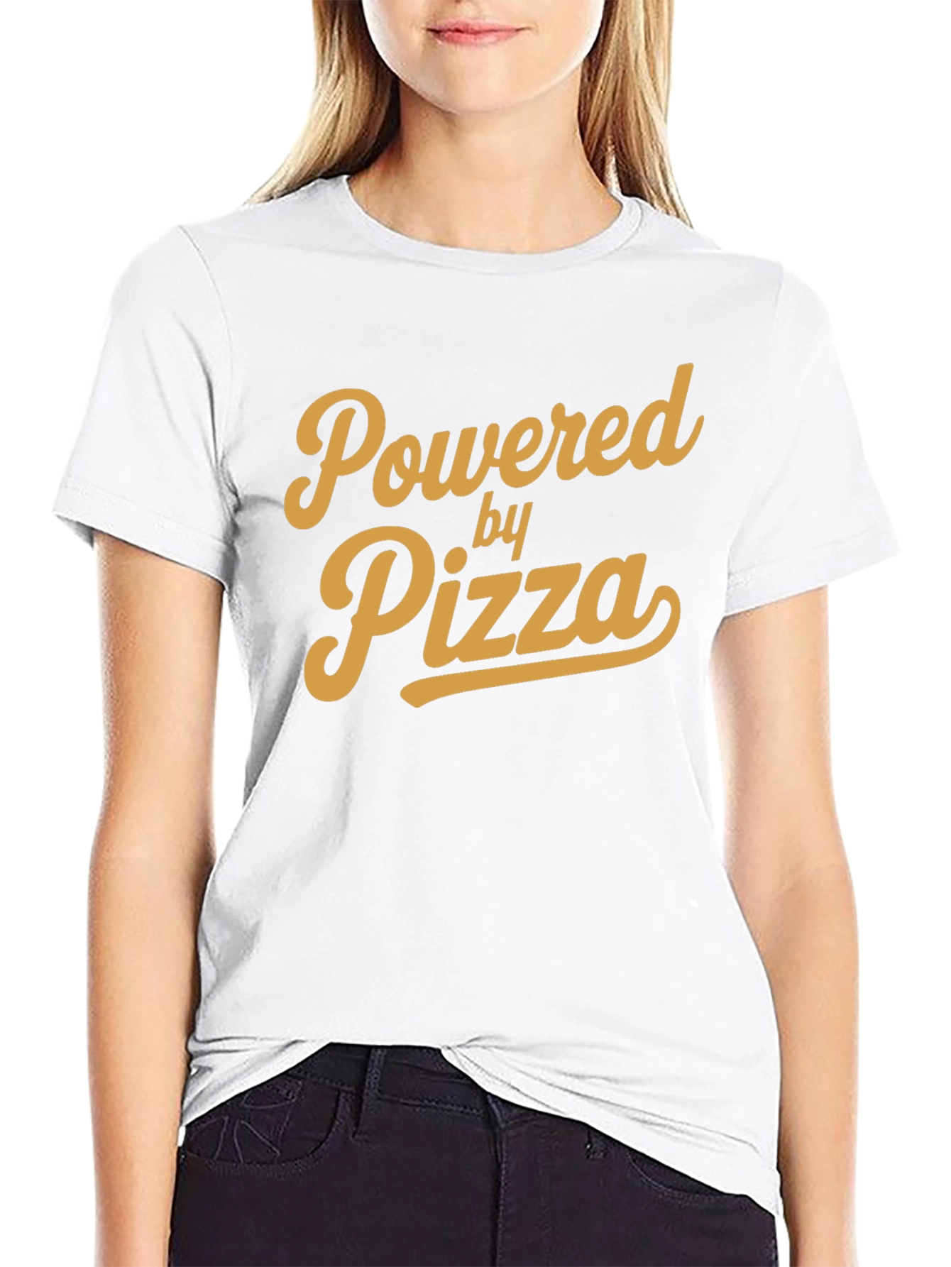 Powered by Pizza - Graphic T-Shirt