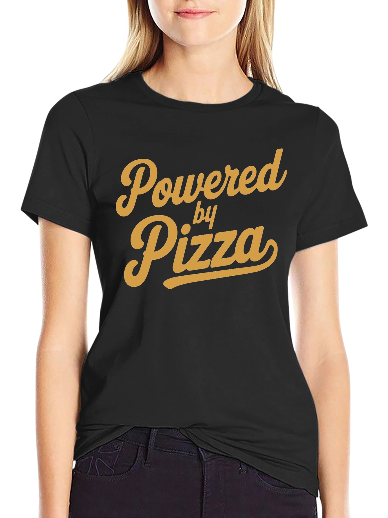 Powered by Pizza - Graphic T-Shirt