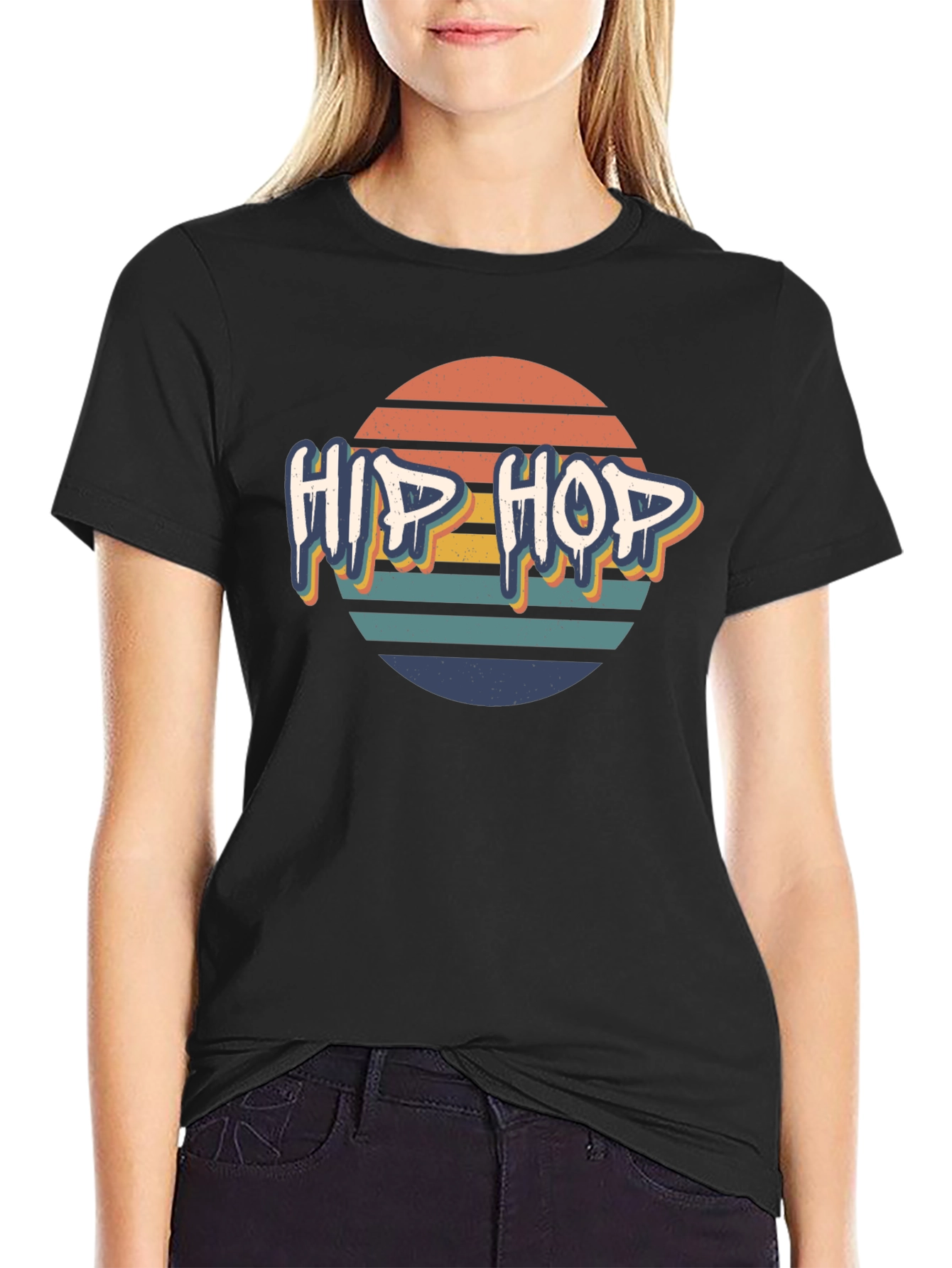 Retro Hip Hop Graphic T-Shirt