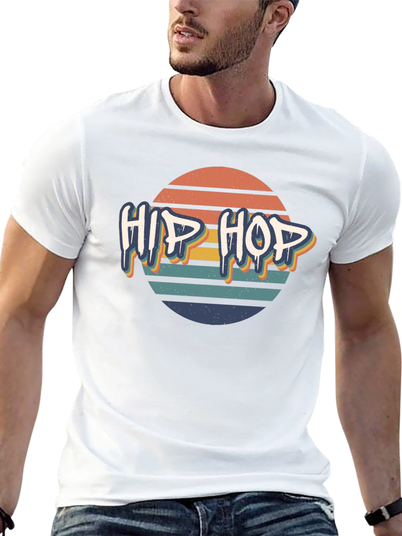 Retro Hip Hop Graphic T-Shirt