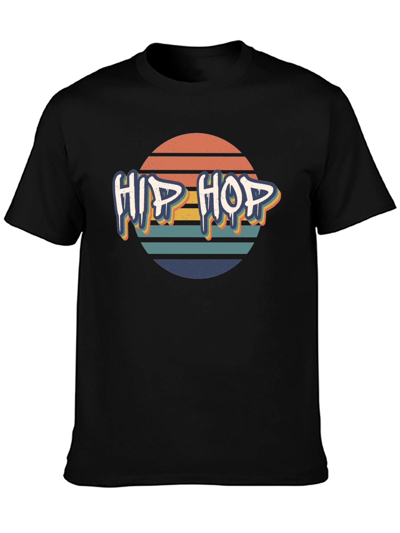 Retro Hip Hop Graphic T-Shirt