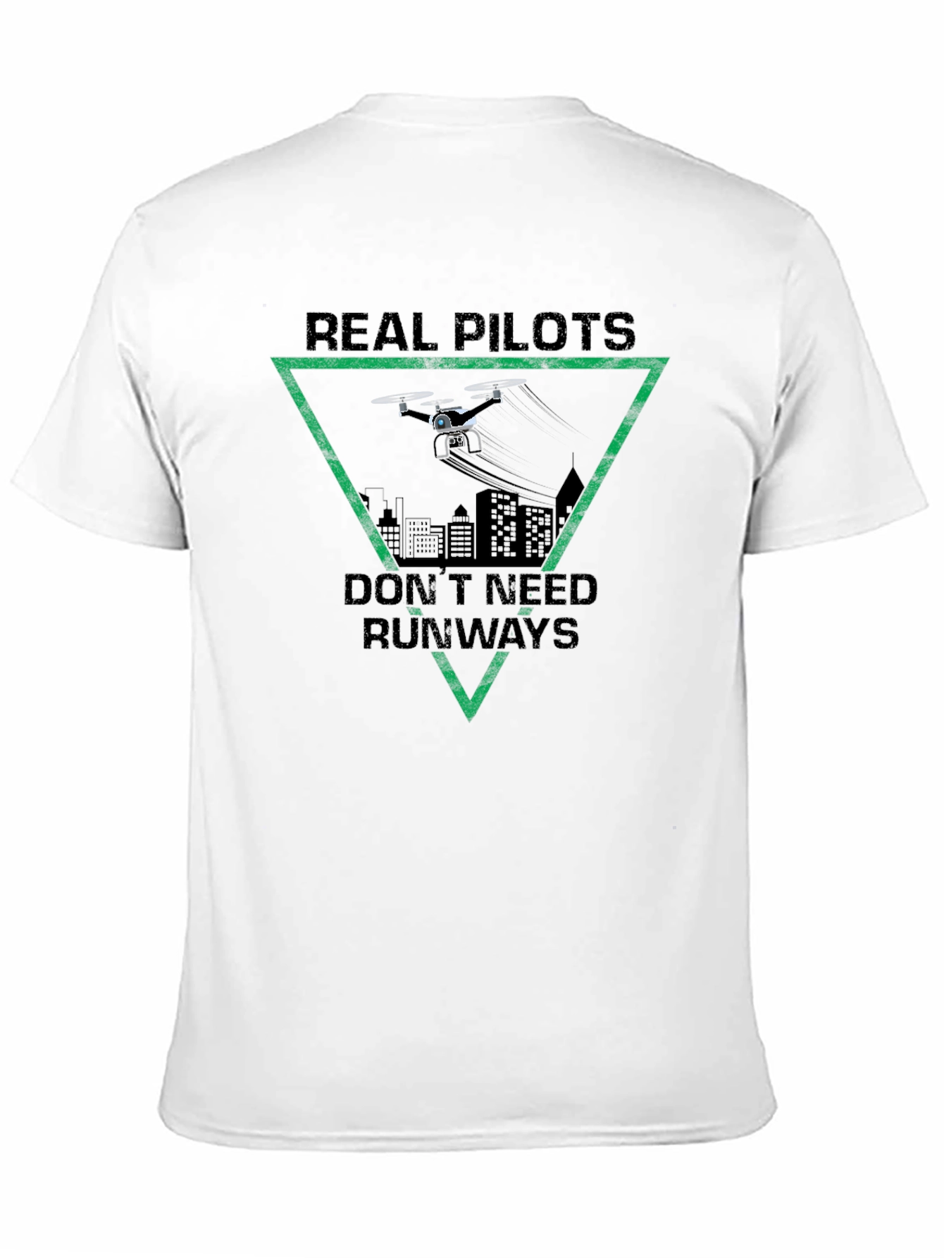 Real Pilots Dont Need Runways T-Shirt
