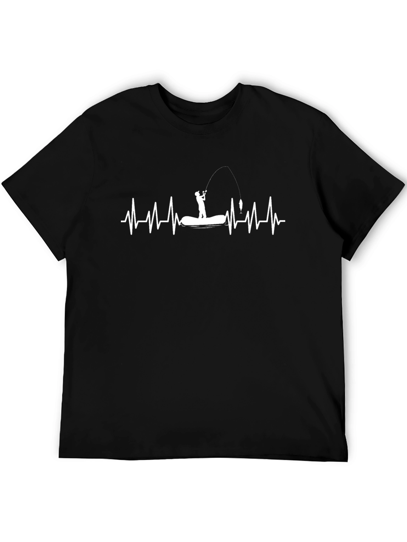 Fishing Heartbeat T-Shirt - Anglers Passion