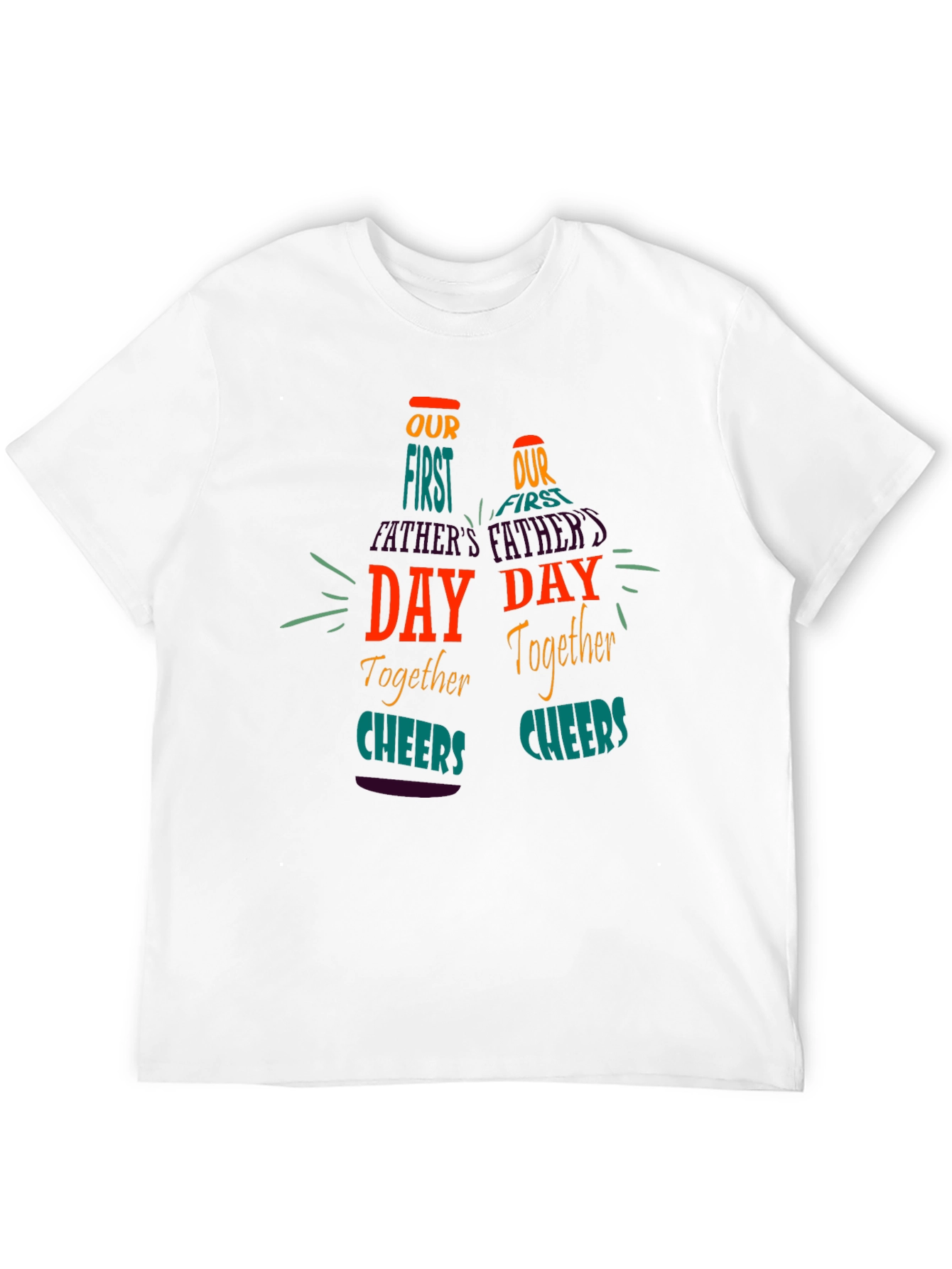 Our First Day Together T-Shirt | Black