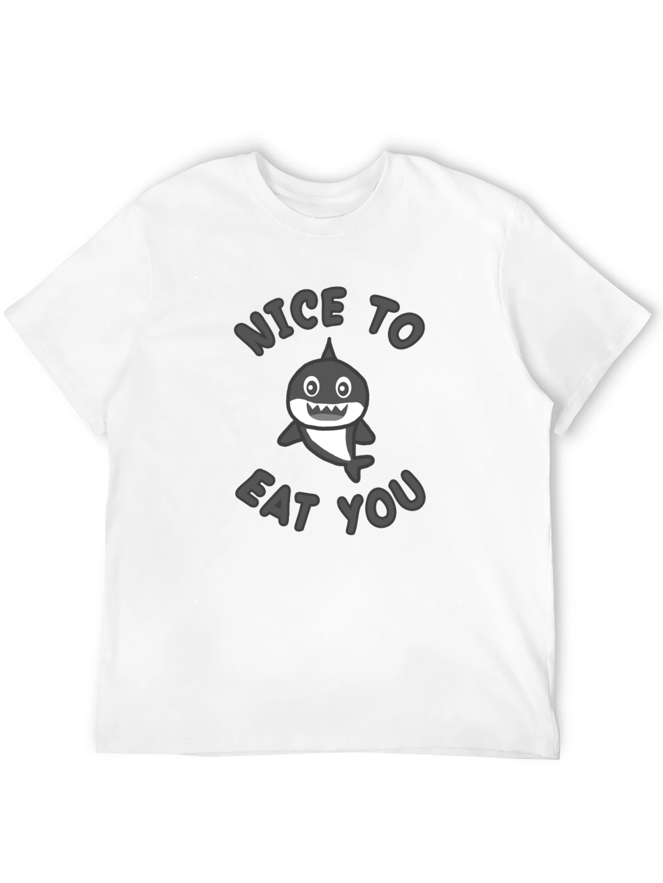 Nice to Eat You Shark Graphic T-Shirt