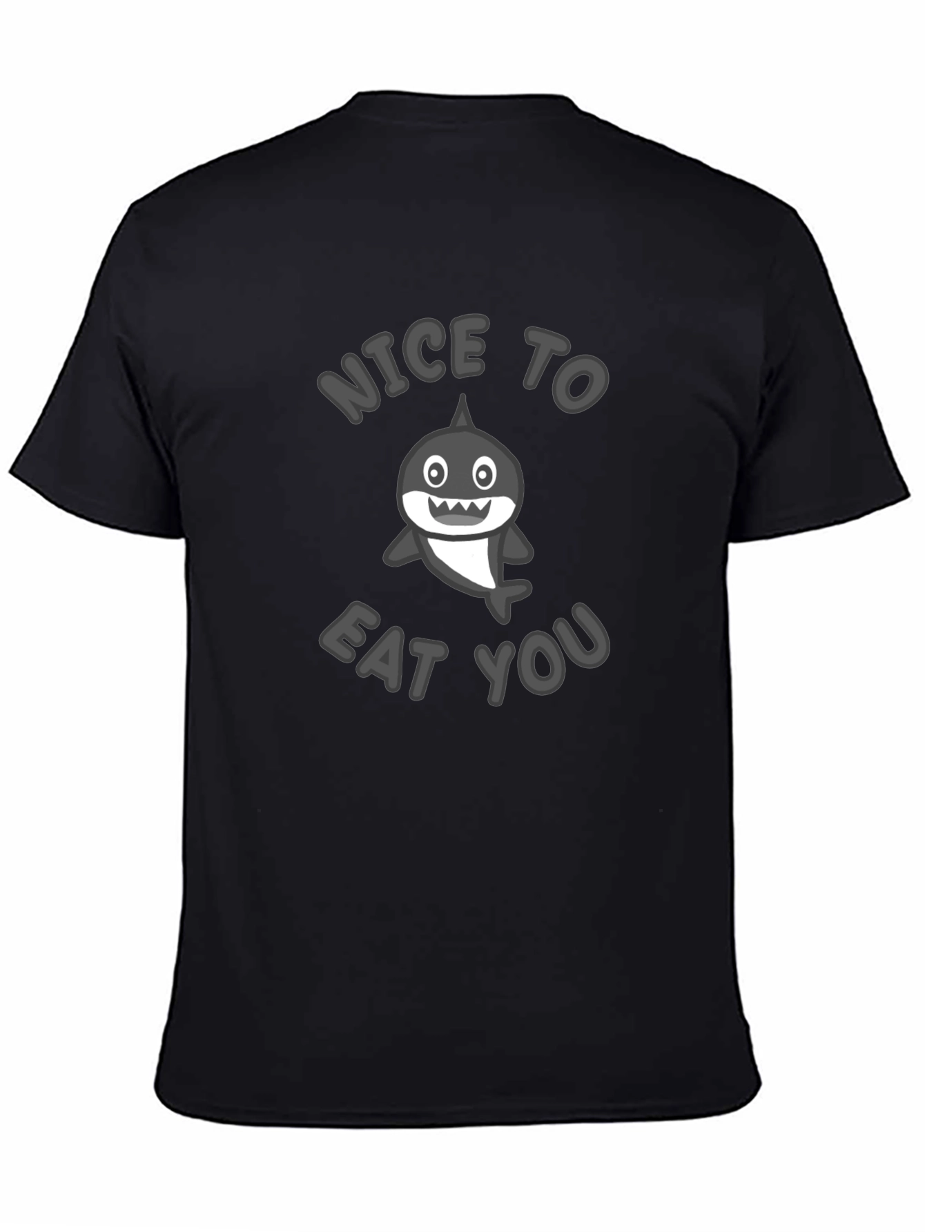 Nice to Eat You Shark Graphic T-Shirt