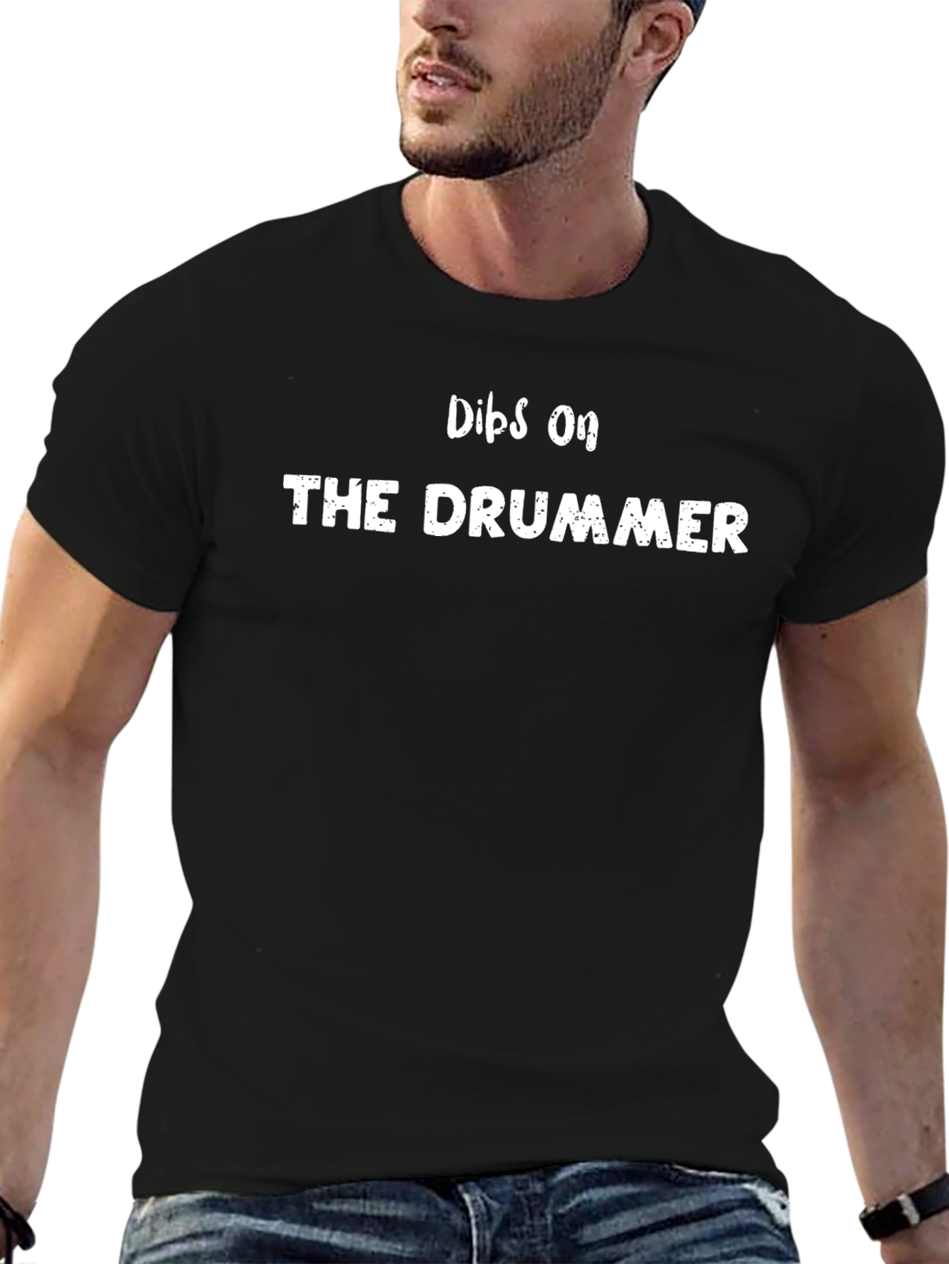 Dibs on the Drummer Graphic Tee