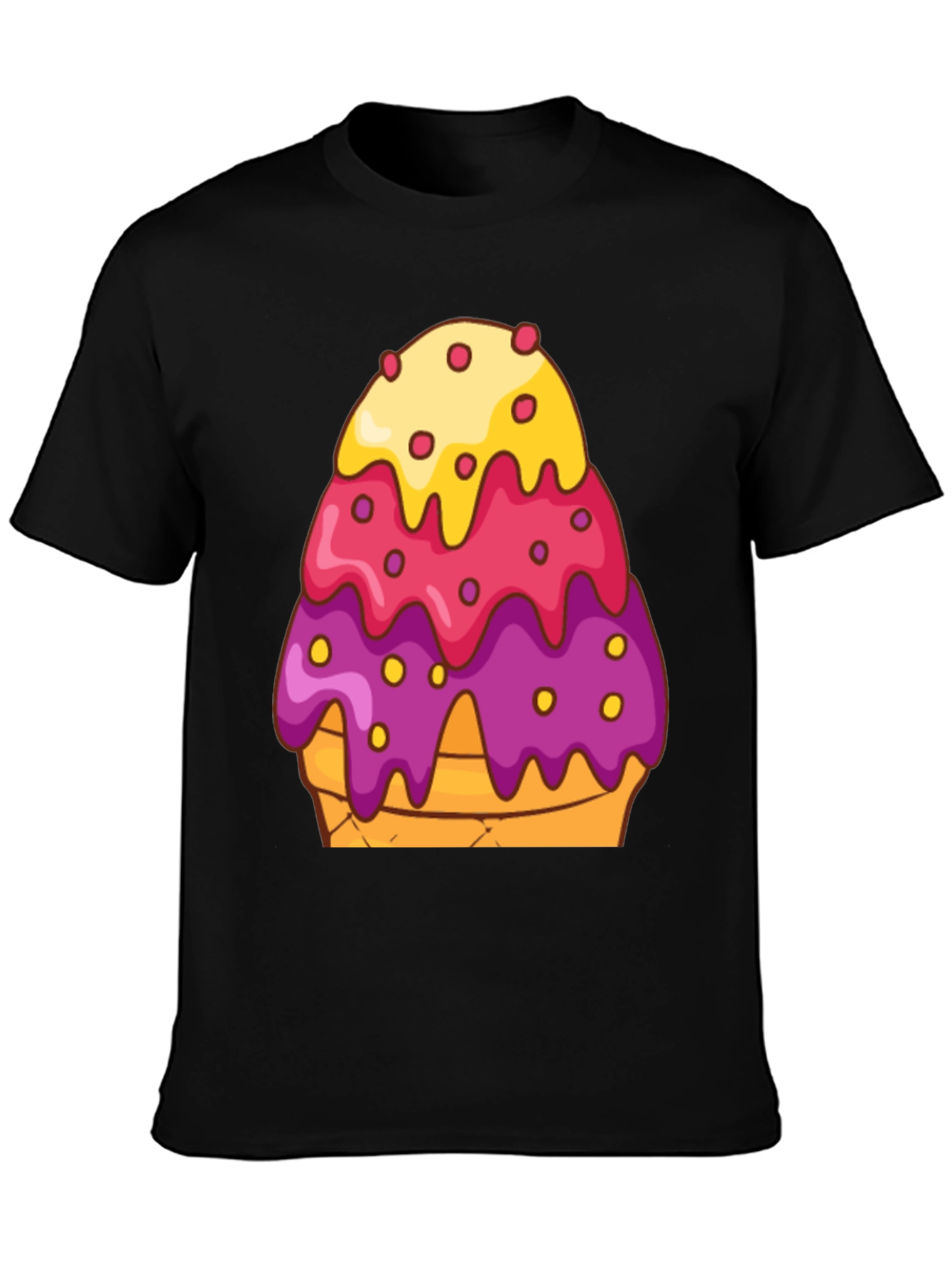 Ice Cream Cone Graphic T-Shirt