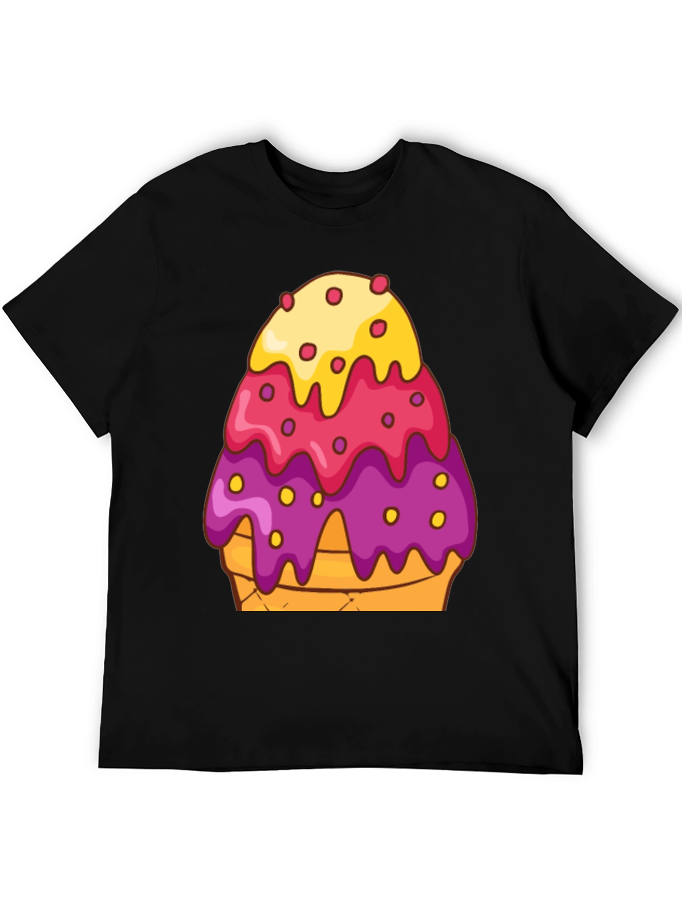 Ice Cream Cone Graphic T-Shirt