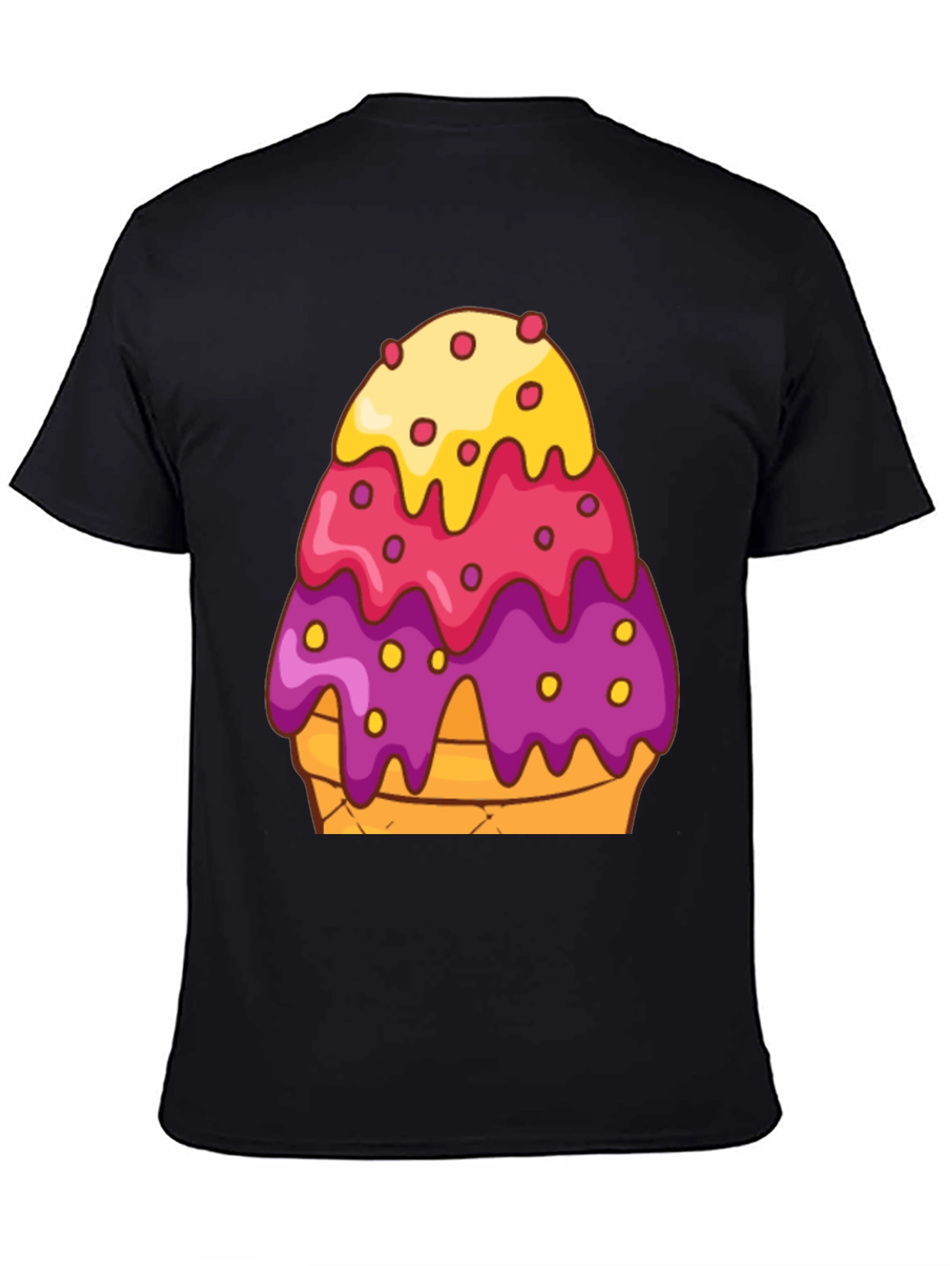 Ice Cream Cone Graphic T-Shirt