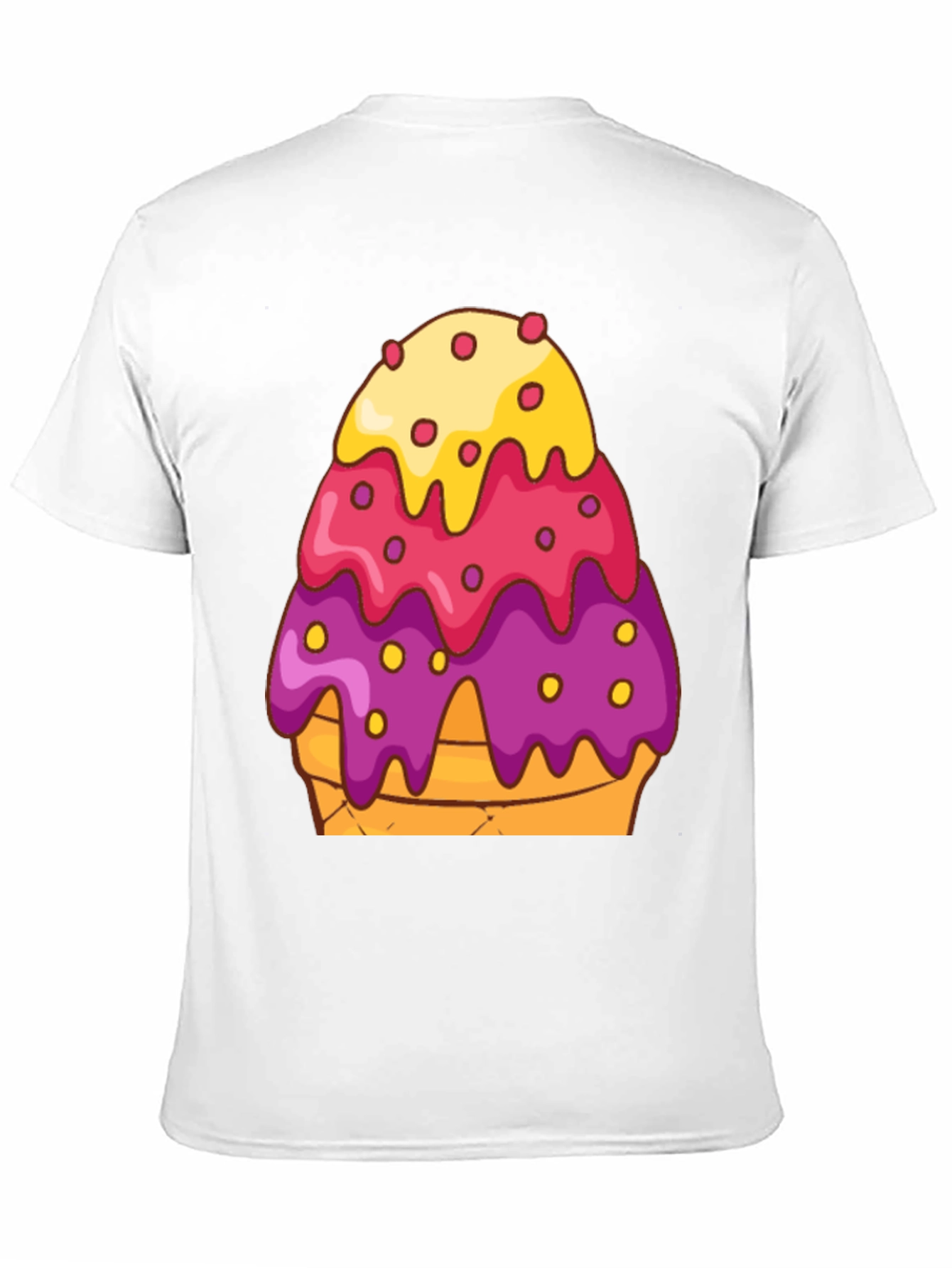 Ice Cream Cone Graphic T-Shirt