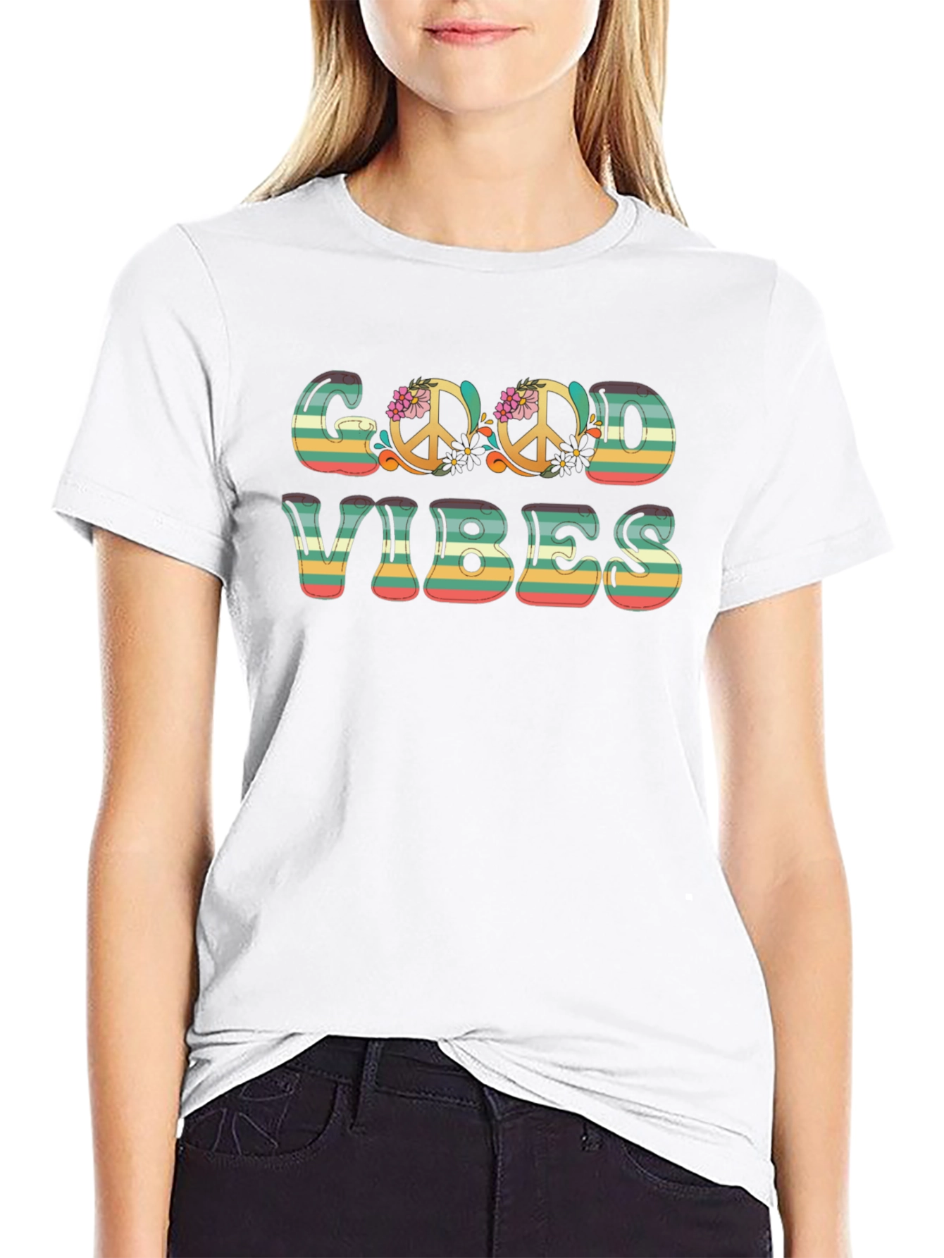Good Vibes Retro T-Shirt