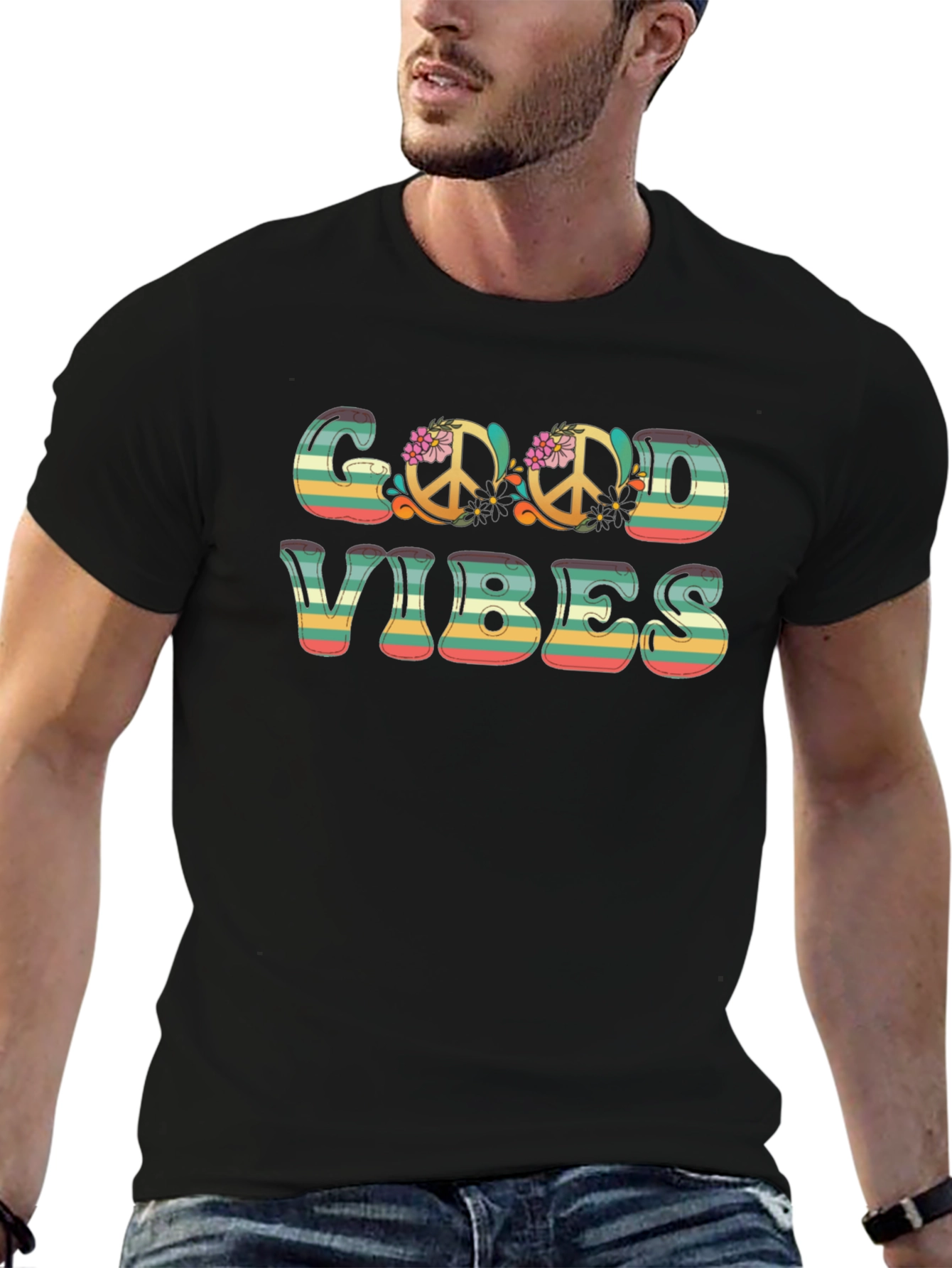 Good Vibes Retro T-Shirt