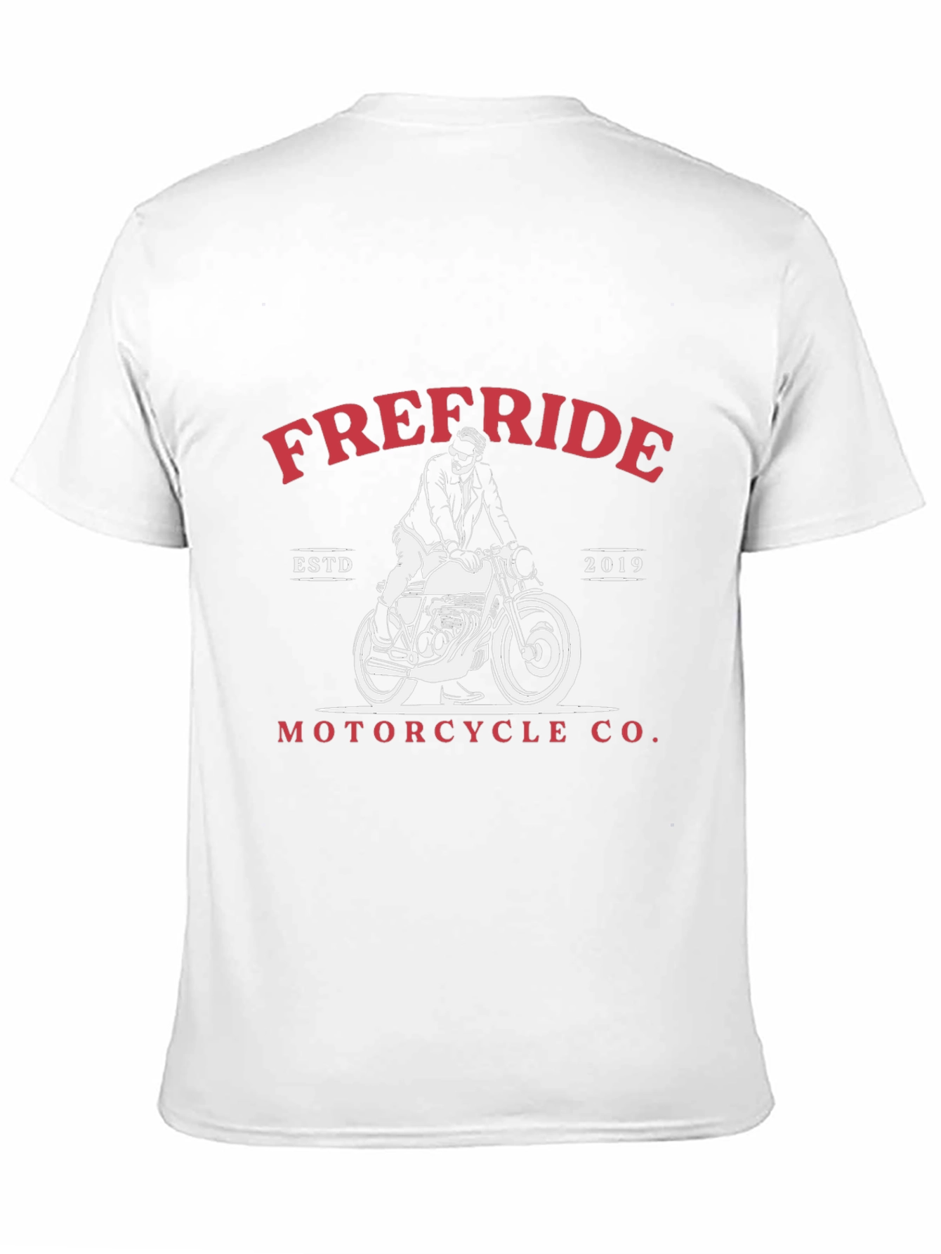Freeride Motorcycle T-Shirt - ESTD 2019
