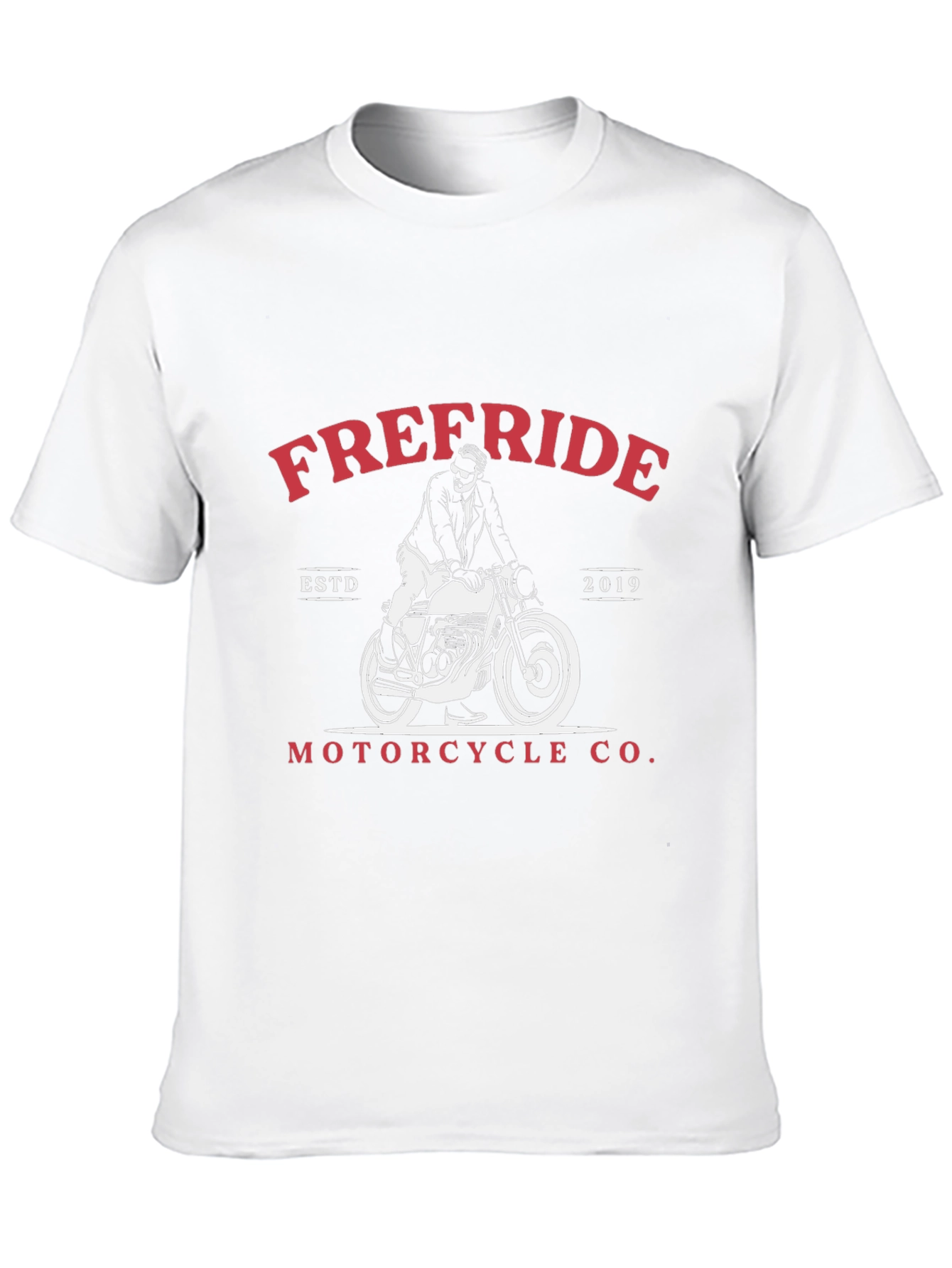 Freeride Motorcycle T-Shirt - ESTD 2019
