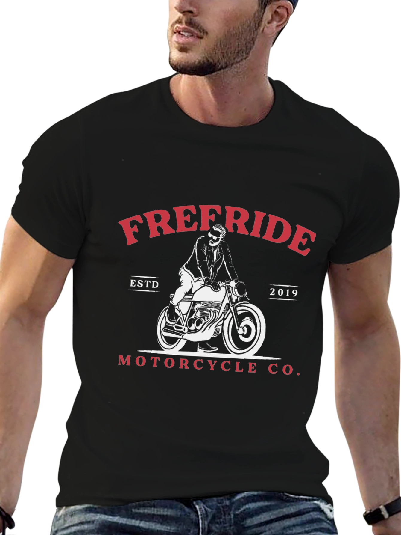 Freeride Motorcycle T-Shirt - ESTD 2019