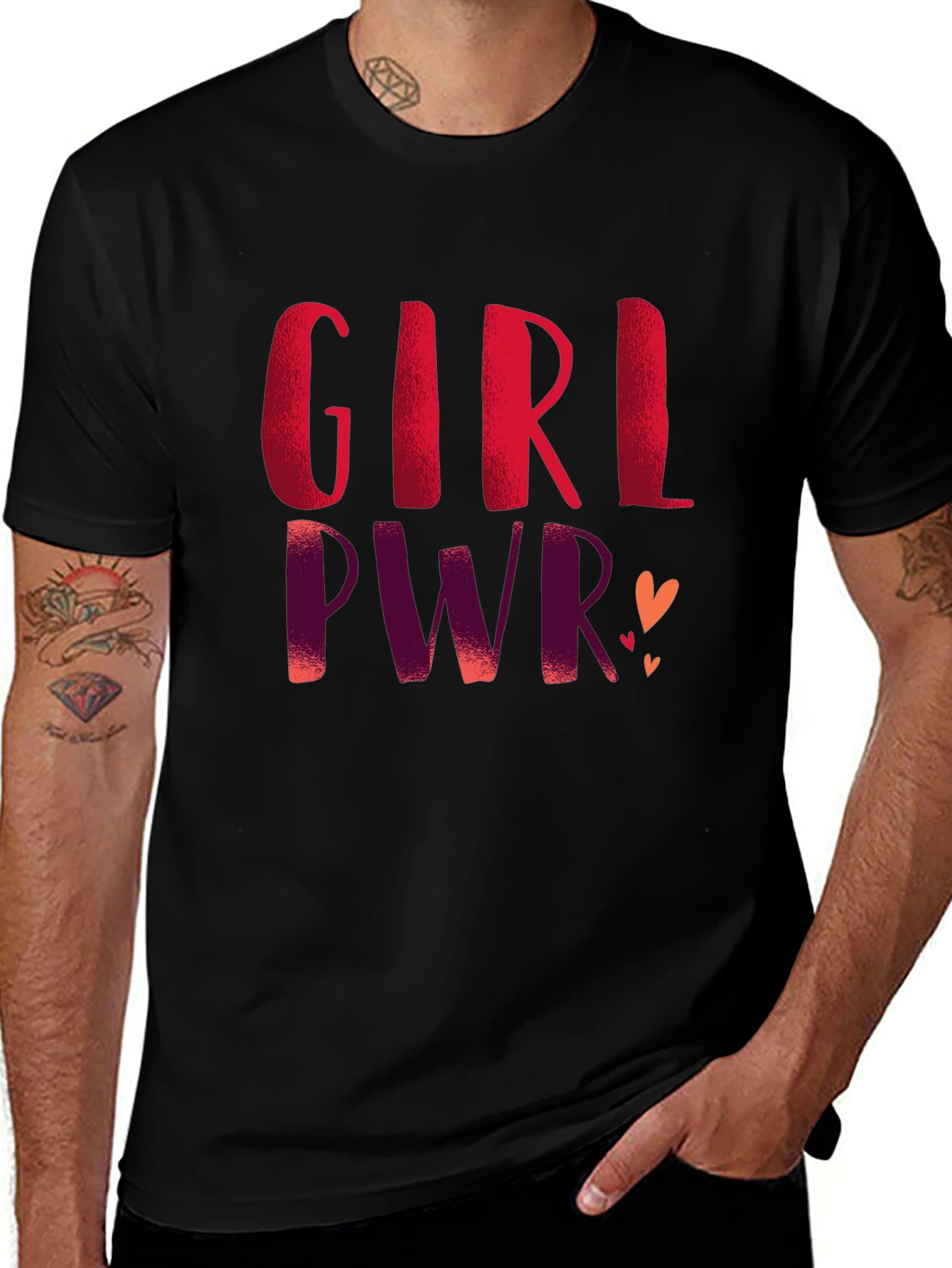 Girl Pwr Graphic Tee - Empowering Womens T-Shirt