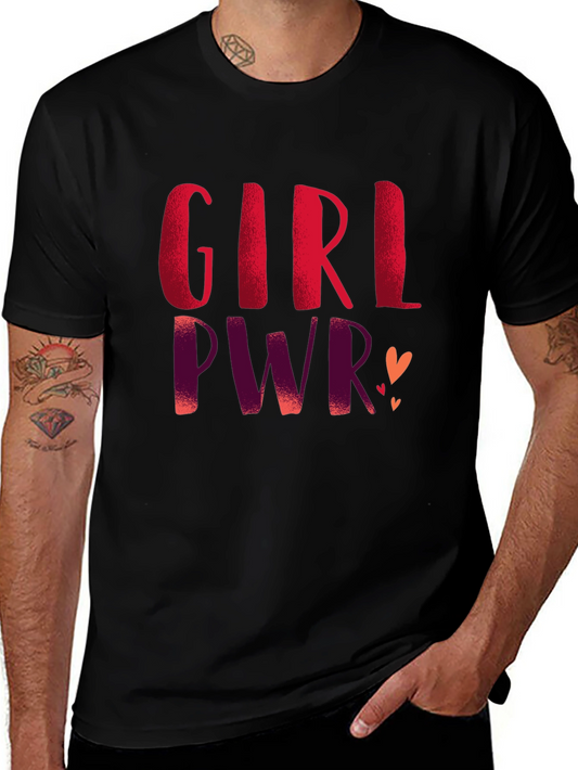 Girl Pwr Graphic Tee - Empowering Womens T-Shirt