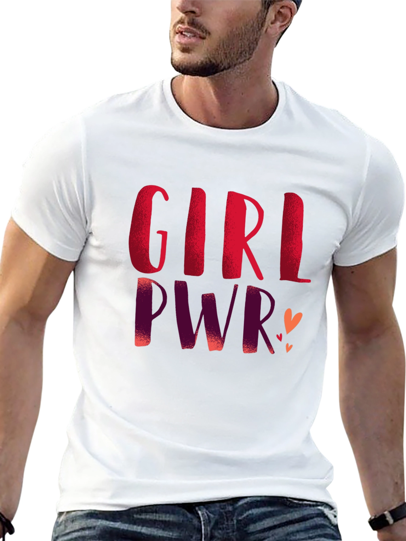 Girl Pwr Graphic Tee - Empowering Womens T-Shirt