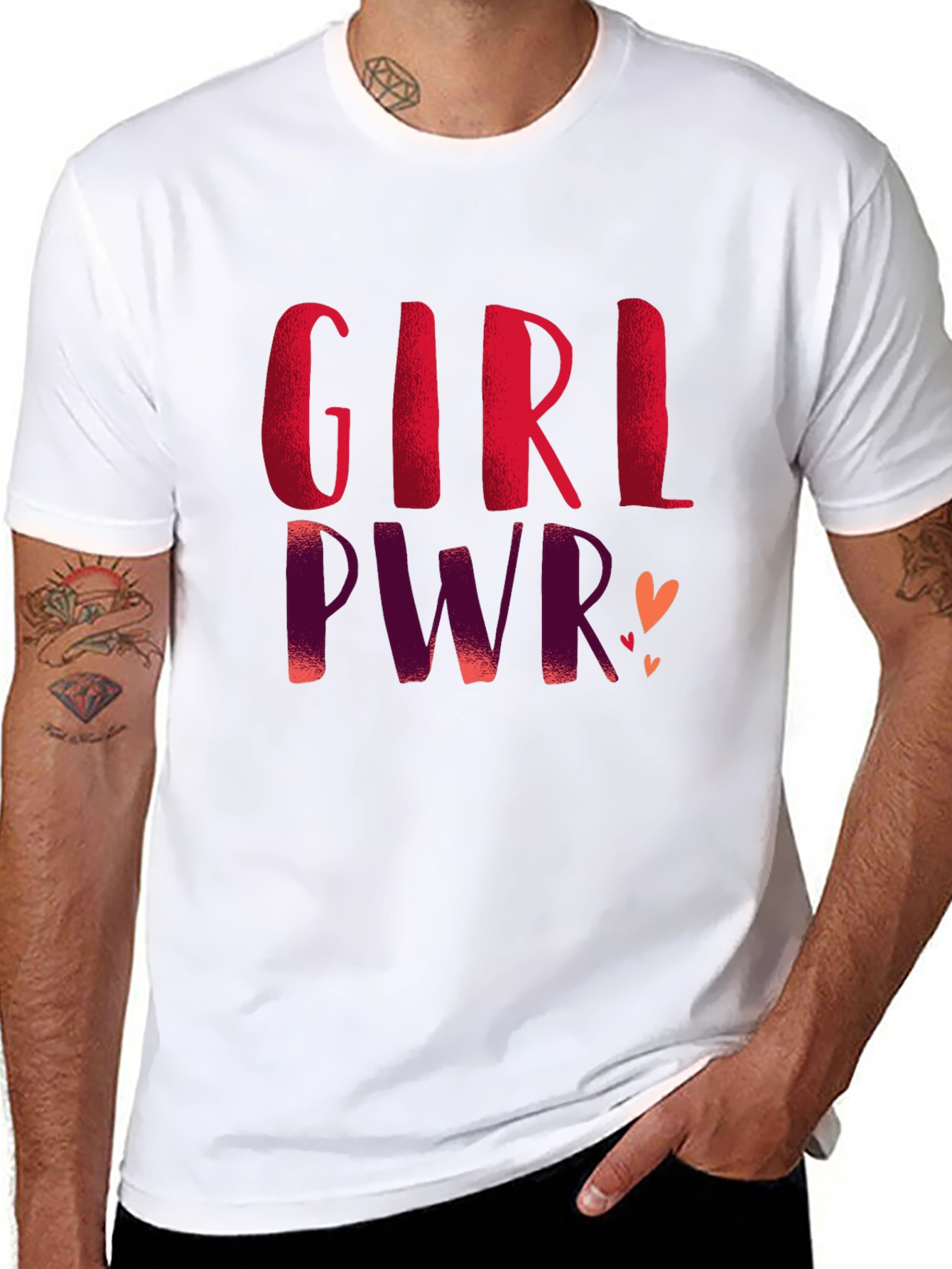 Girl Pwr Graphic Tee - Empowering Womens T-Shirt