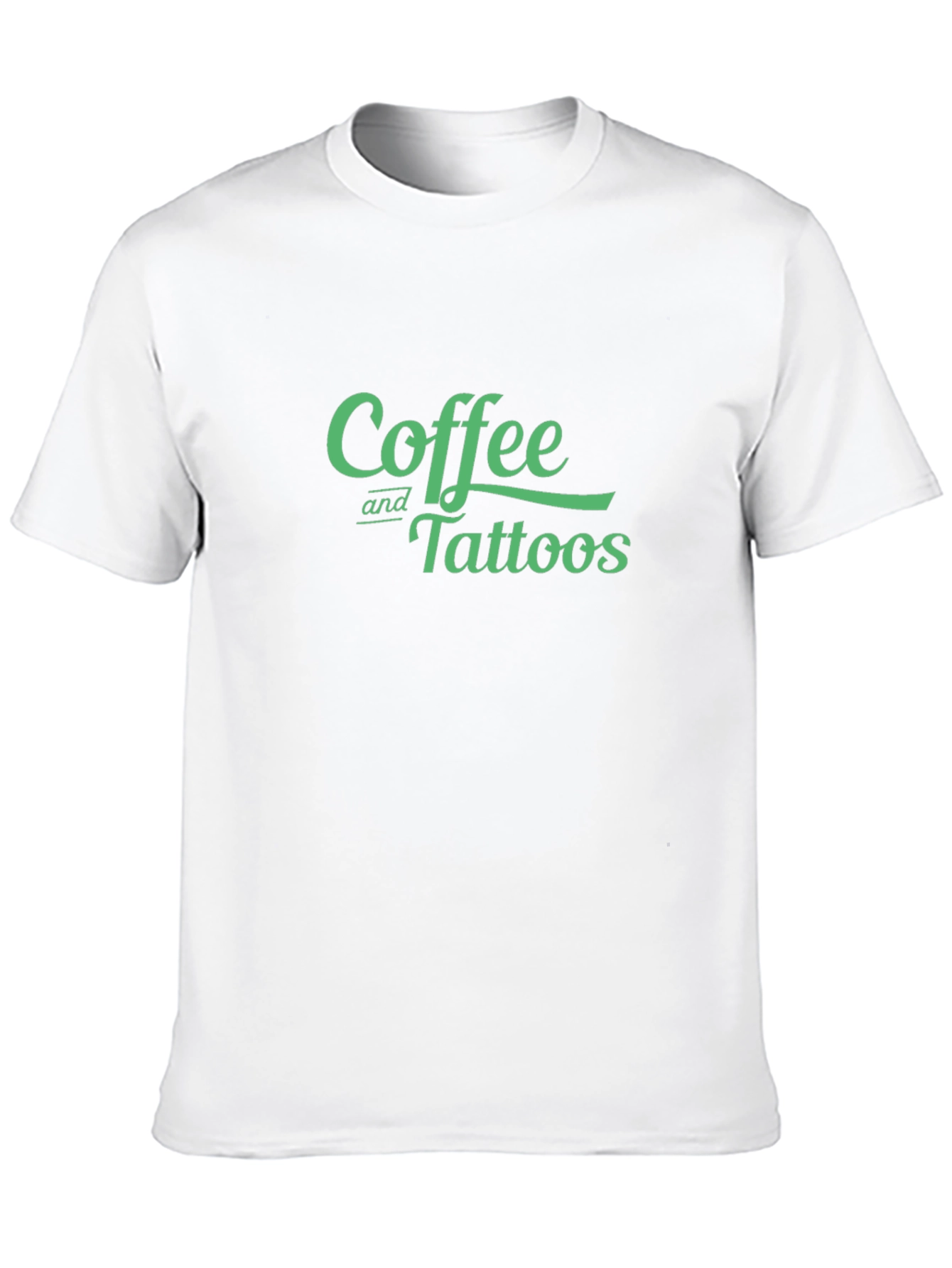 Coffee and Tattoos Graphic Tee - Cool Casual Style