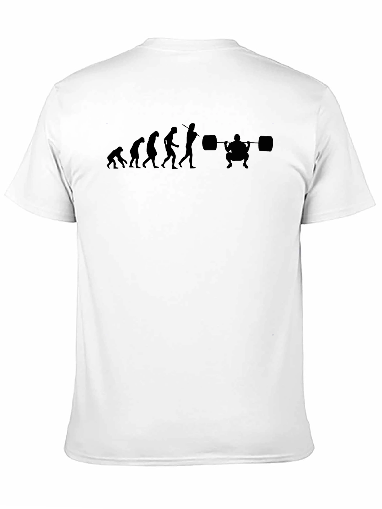 Evolution of Squat T-Shirt - Black