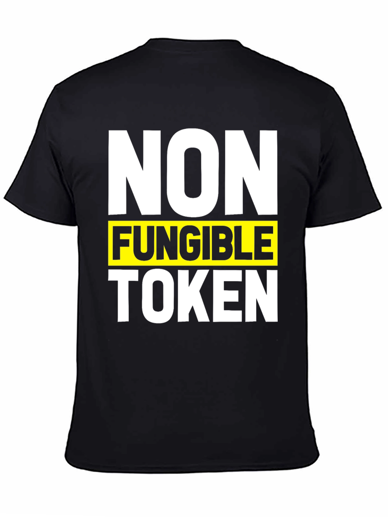 NFT Non-Fungible Token Crypto Black T-Shirt