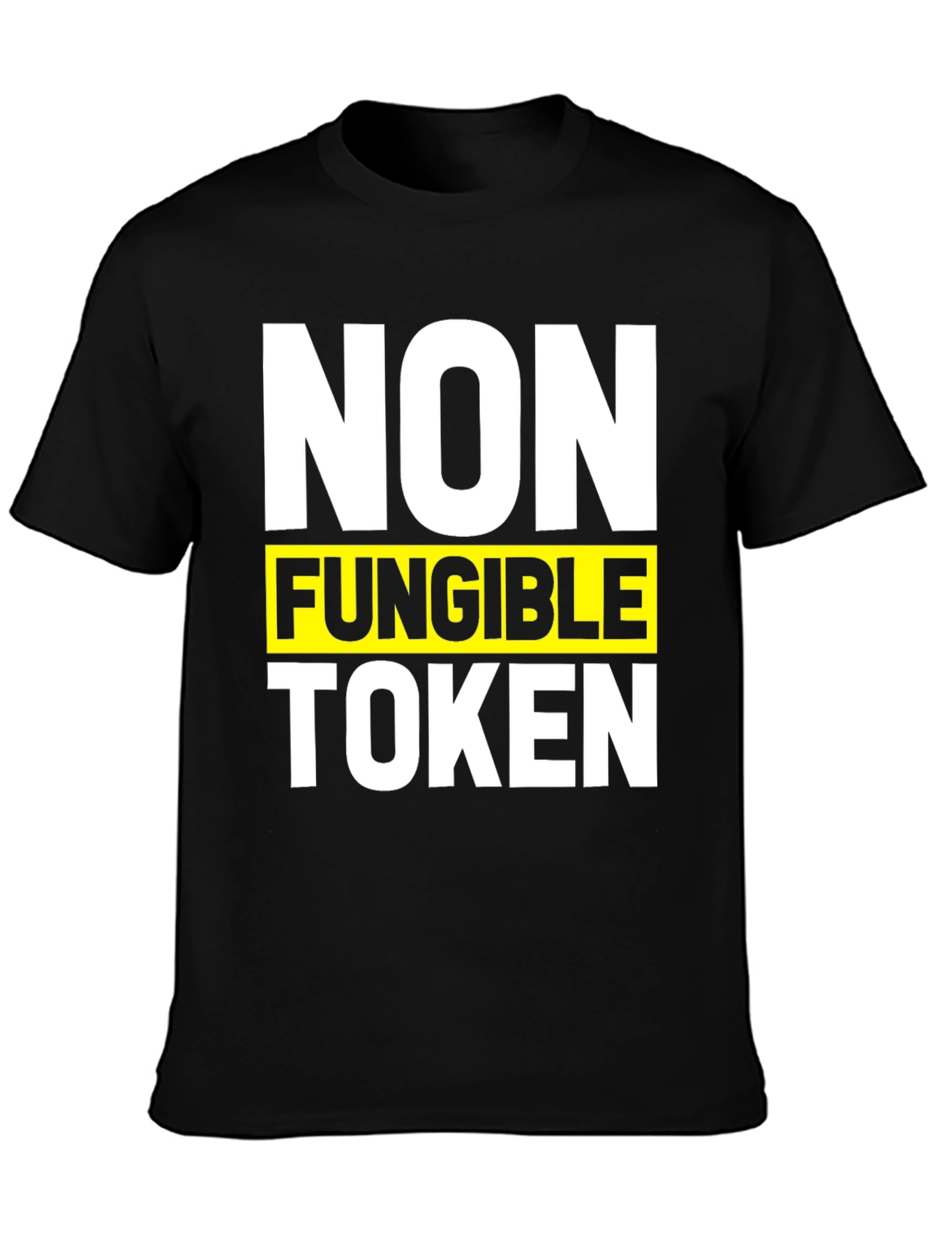 NFT Non-Fungible Token Crypto Black T-Shirt