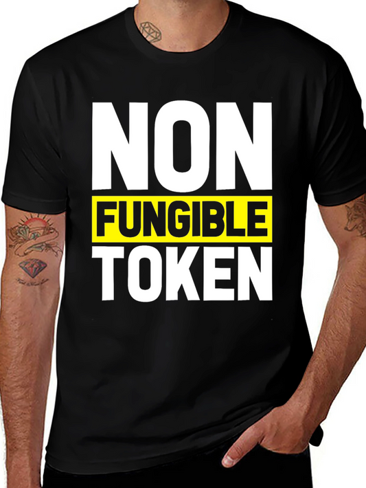 NFT Non-Fungible Token Crypto Black T-Shirt