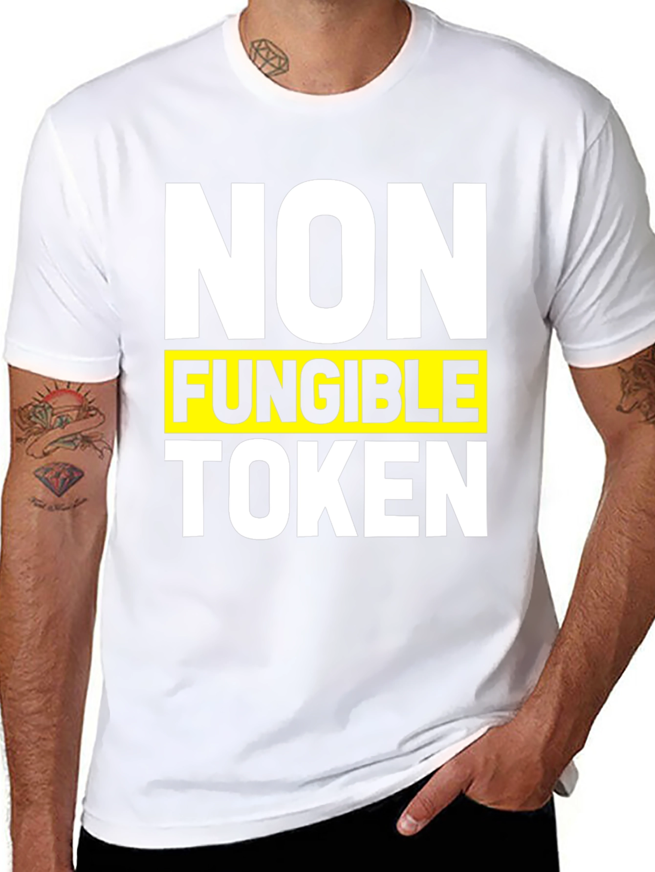 NFT Non-Fungible Token Crypto Black T-Shirt
