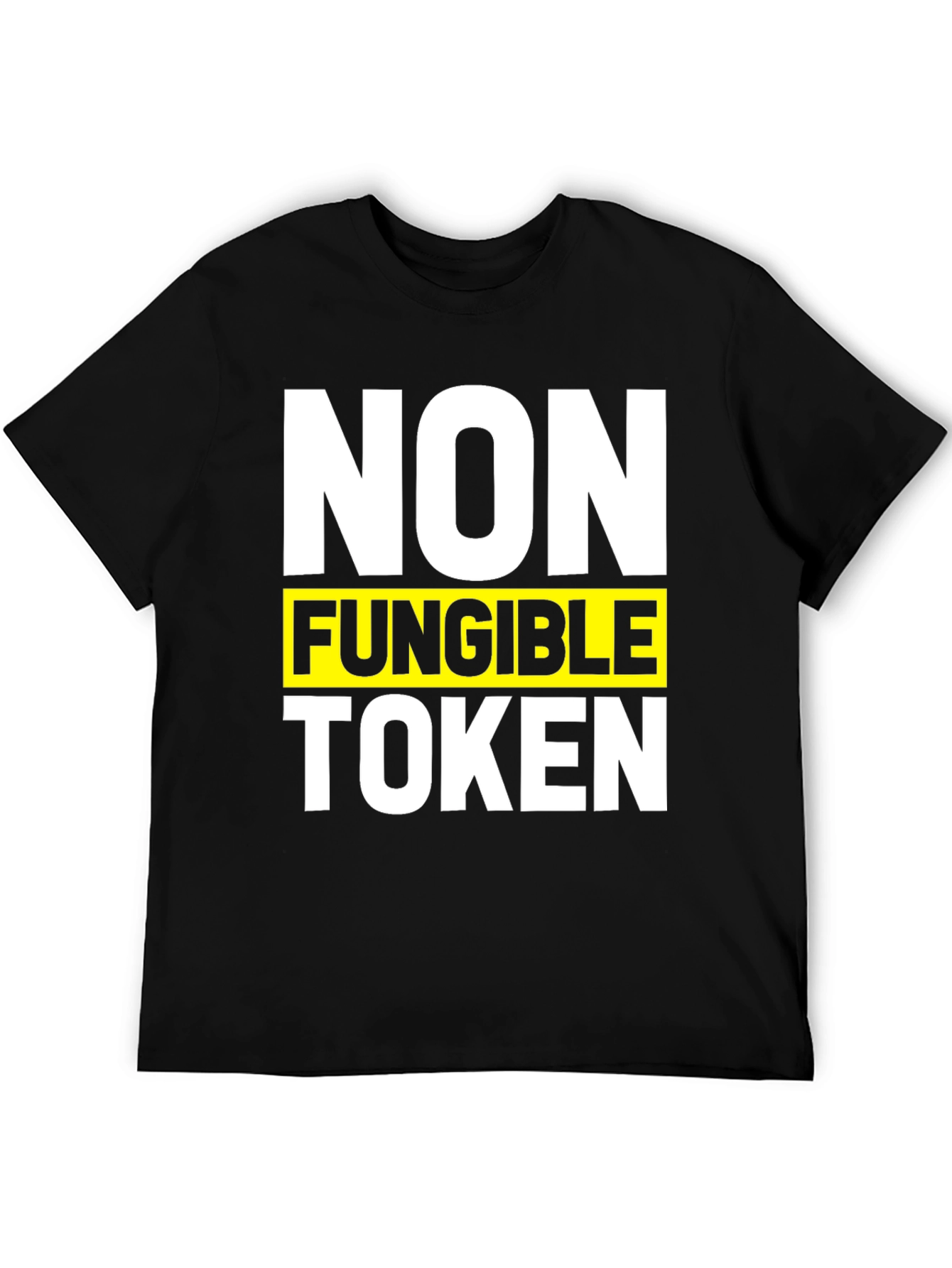NFT Non-Fungible Token Crypto Black T-Shirt