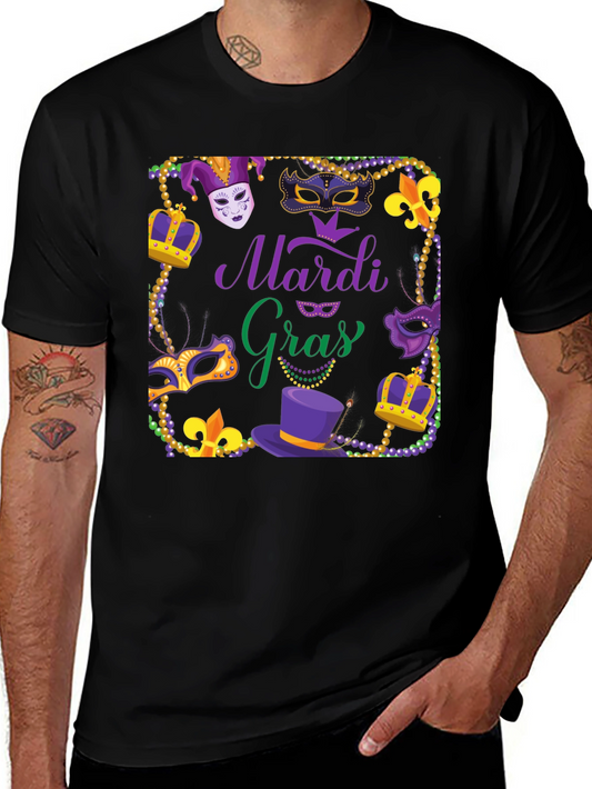 Mardi Gras Graphic T-Shirt