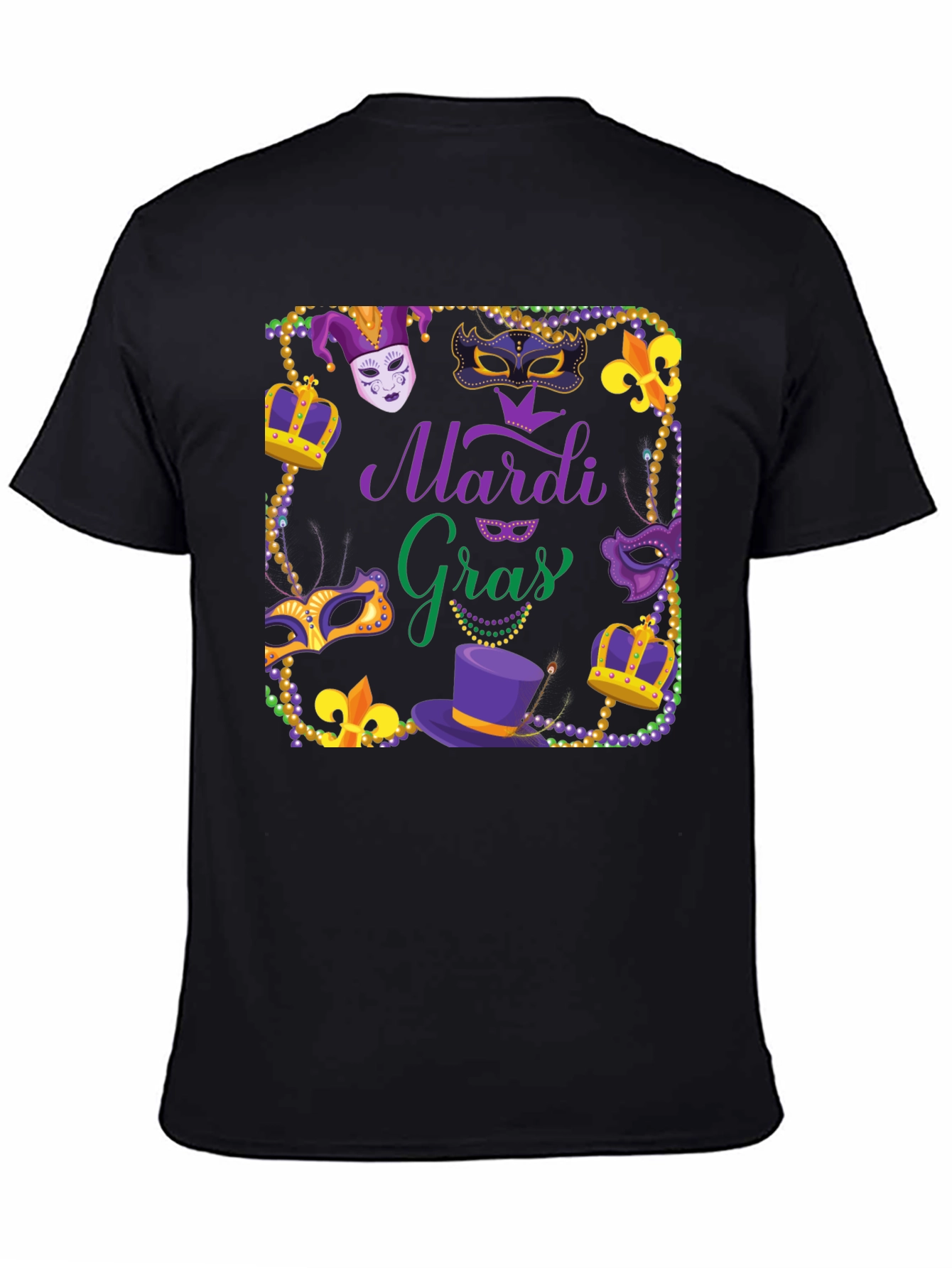 Mardi Gras Graphic T-Shirt