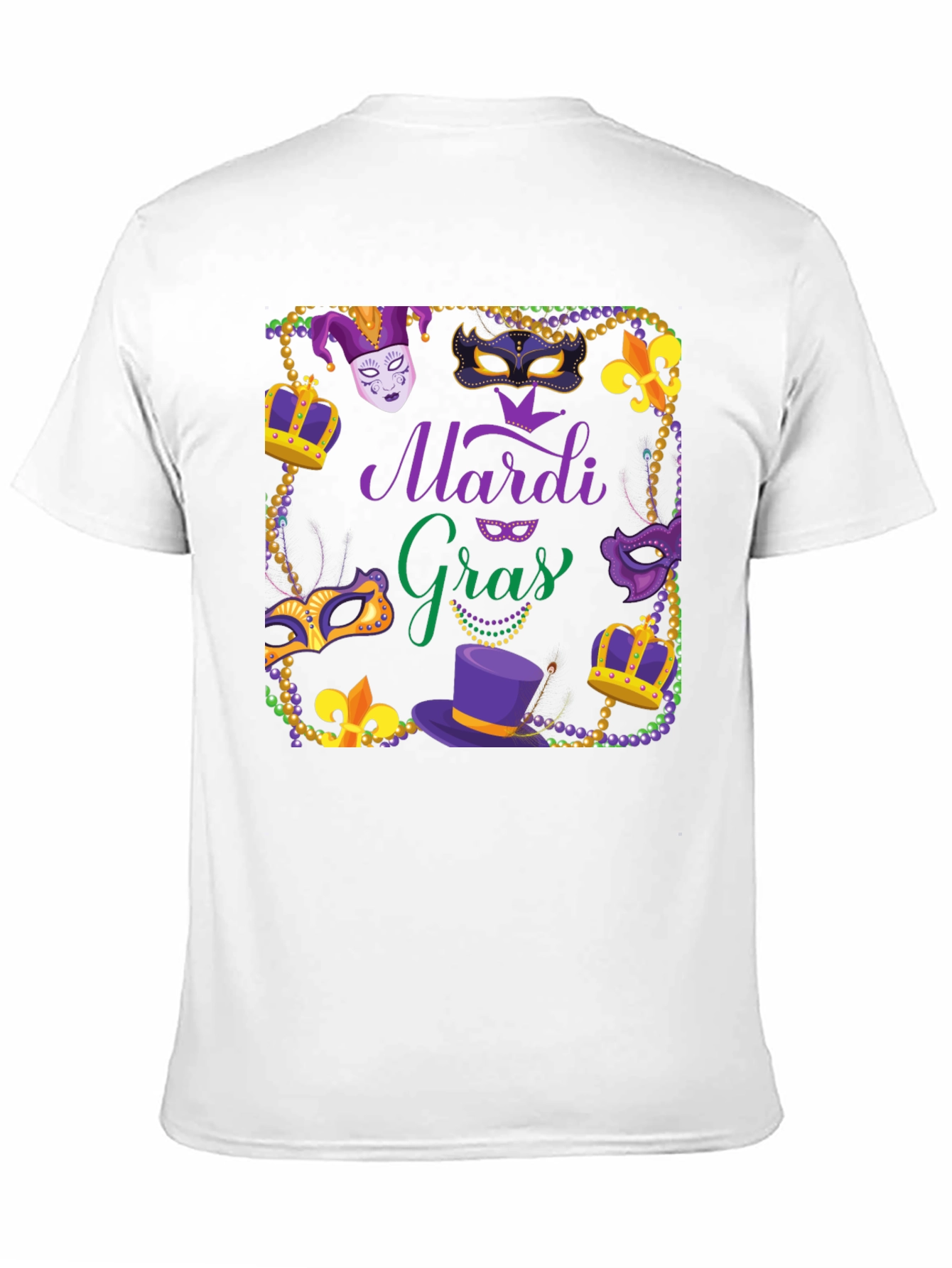 Mardi Gras Graphic T-Shirt