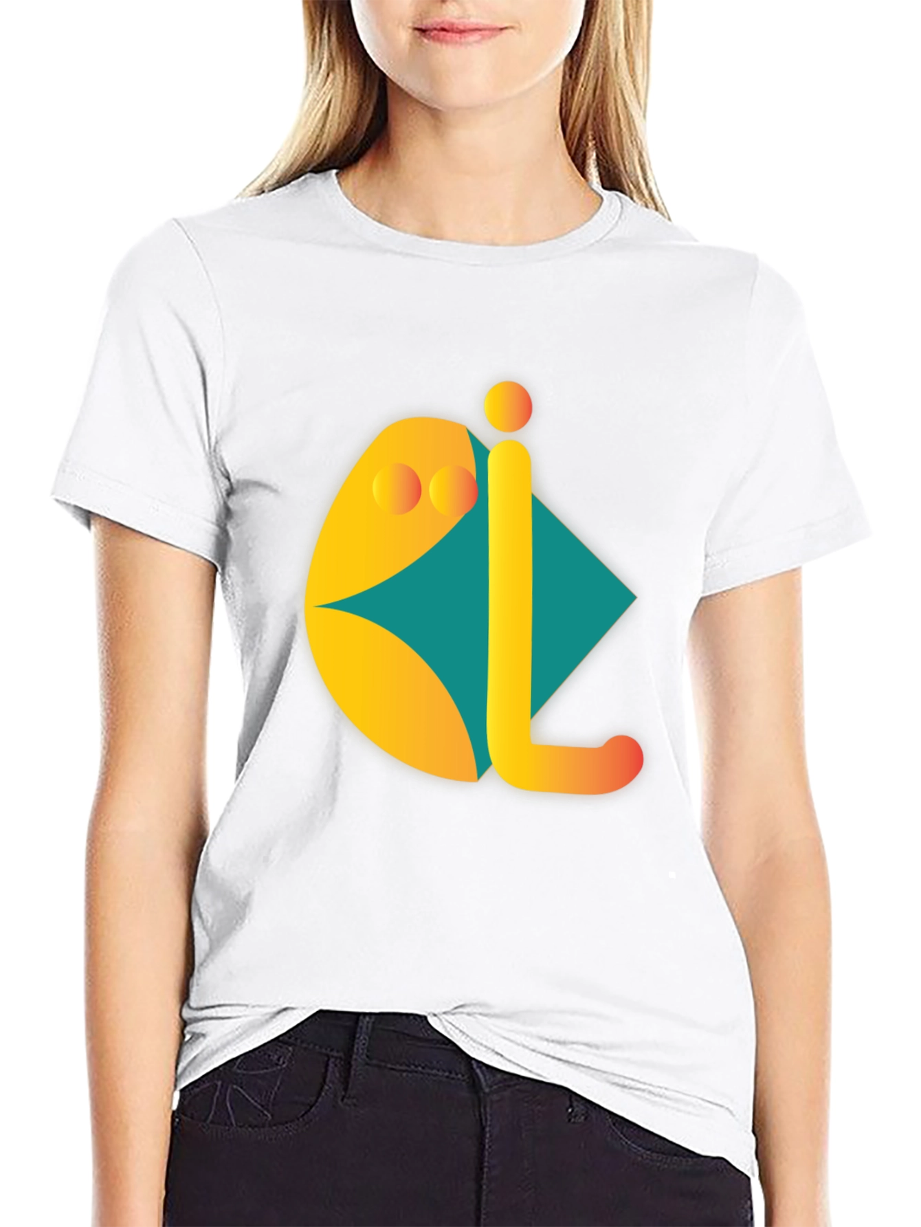 Modern Graphic Tee - Abstract Design