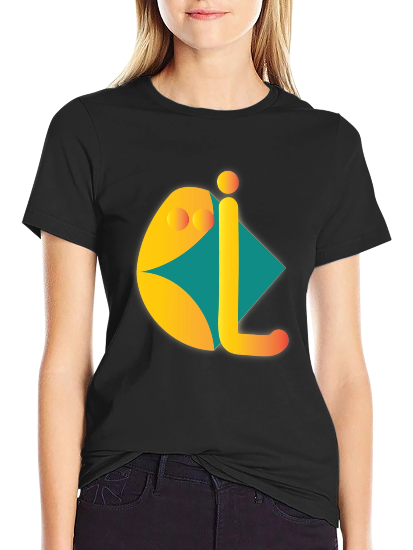 Modern Graphic Tee - Abstract Design