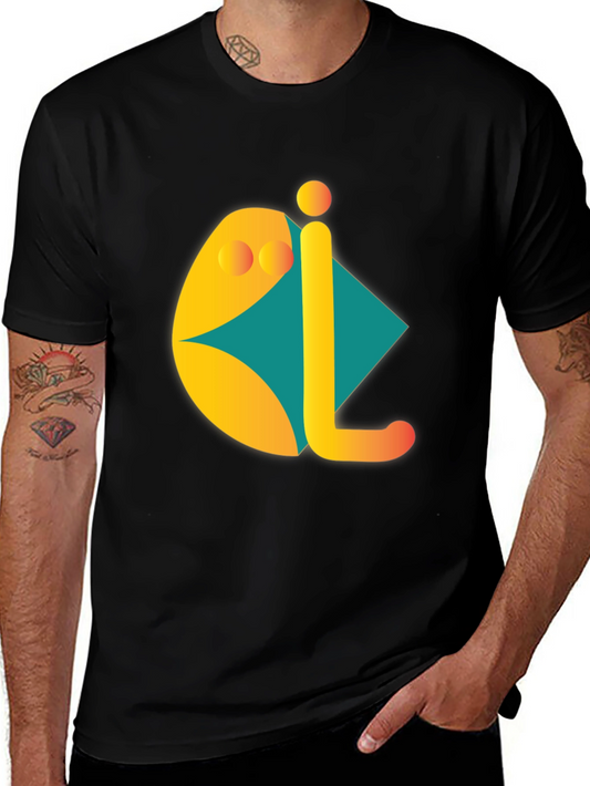 Modern Graphic Tee - Abstract Design