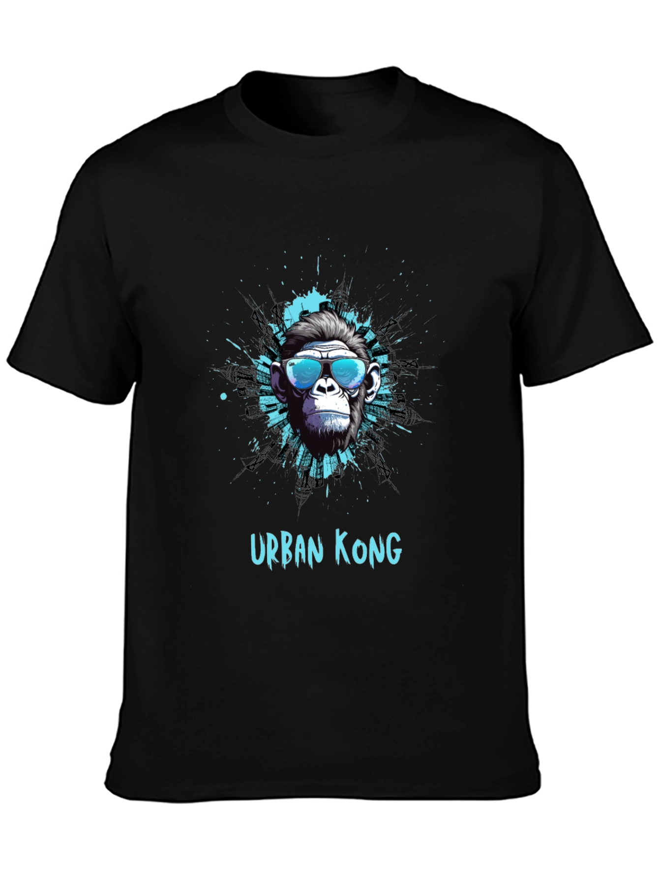 Urban Kong Graphic T-Shirt - Cool Ape Design