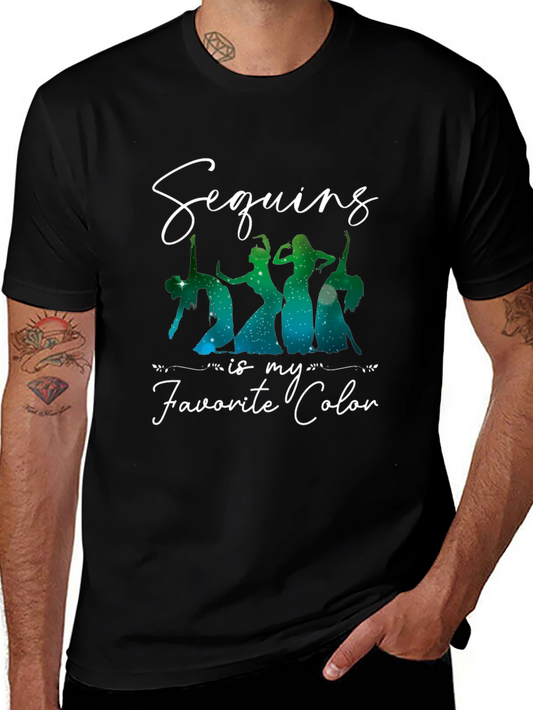 Sequins Favorite Color T-Shirt