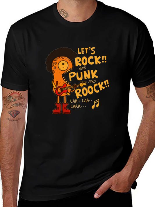 Lets Rock Punk T-Shirt - Graphic Tee